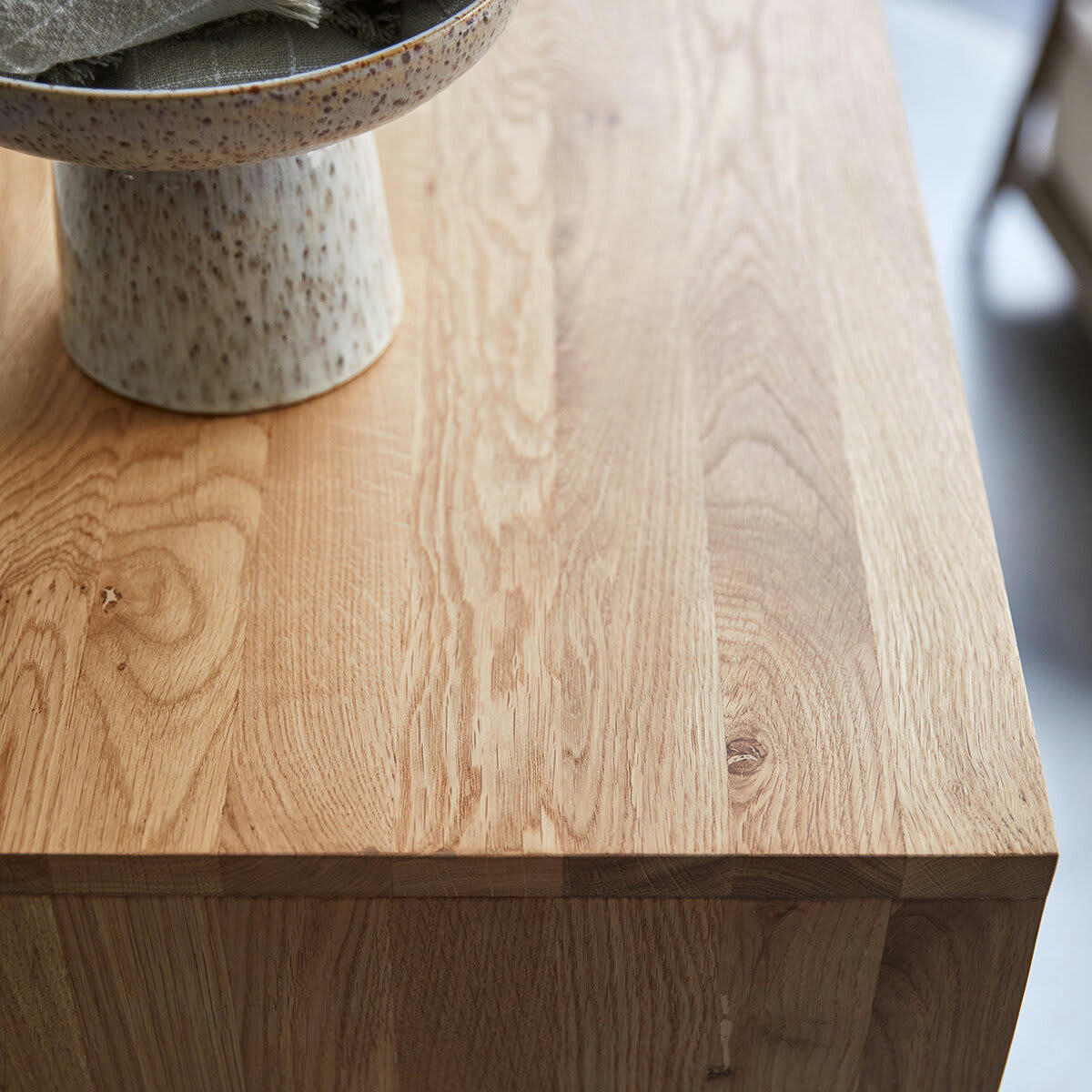 MIHO - Bibliothèque basse en chêne massif