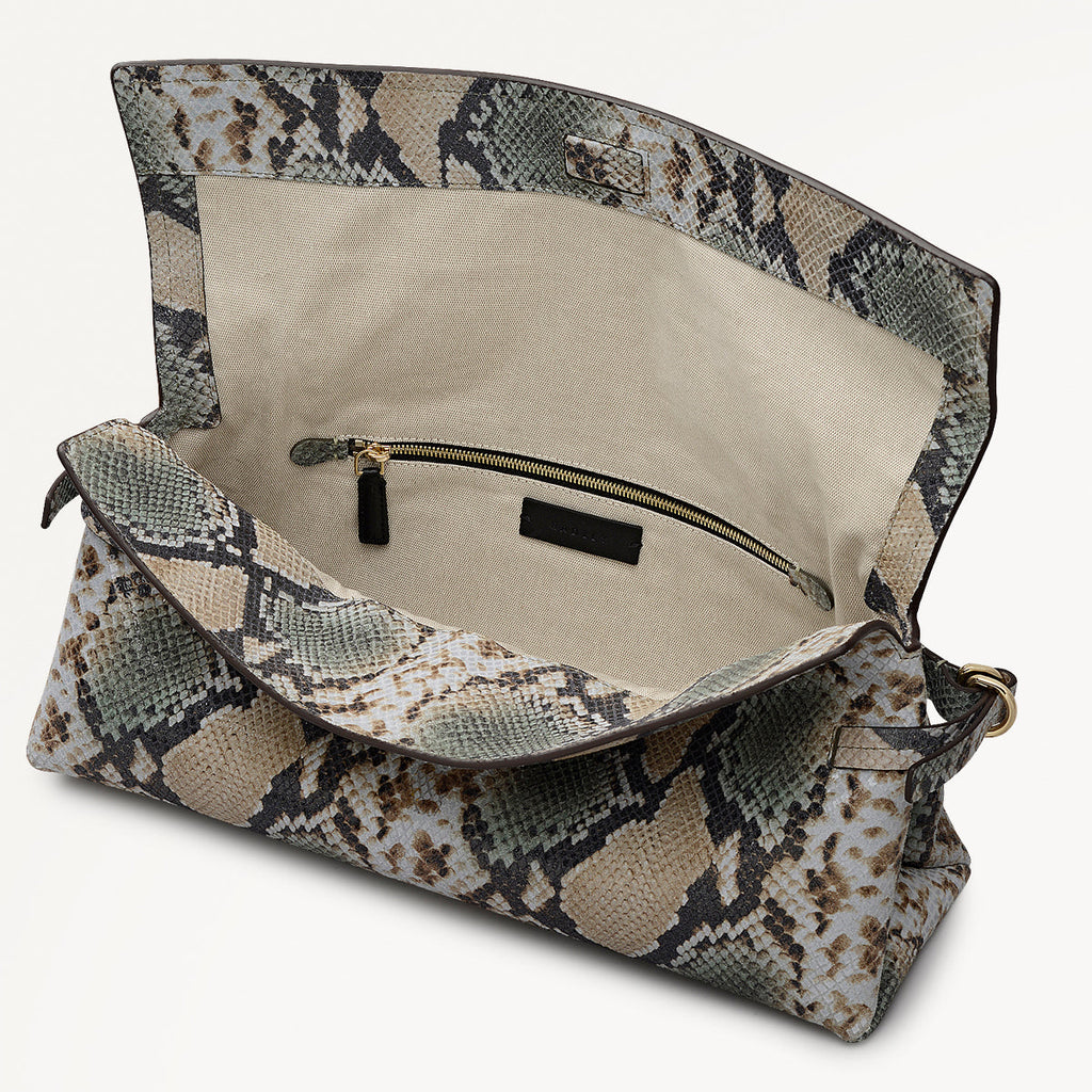 Fleet Street - Large Flapover Clutch Bag