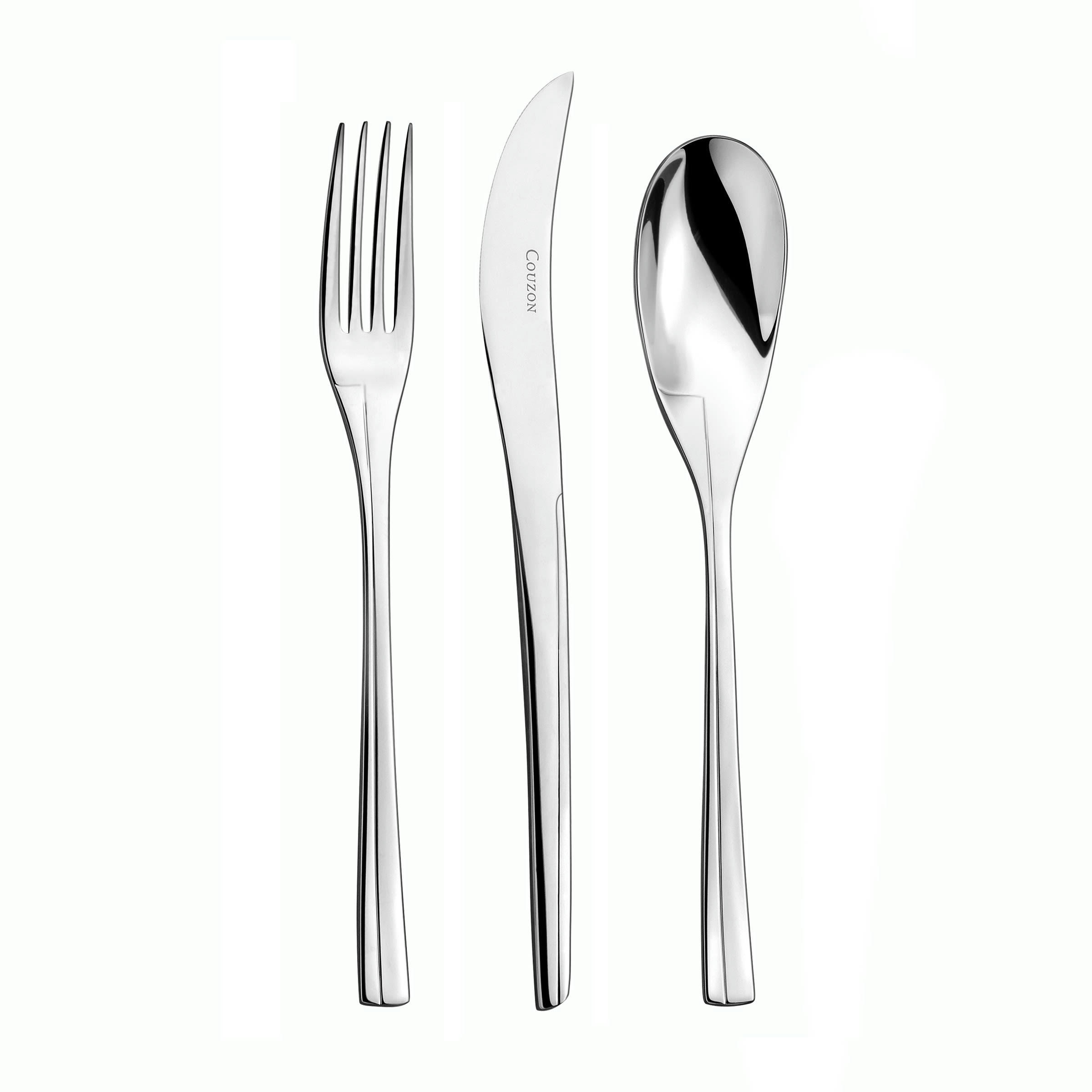 PERSANE - Couverts entrée, fromage, dessert pour 6 personne en Acier Inoxydable