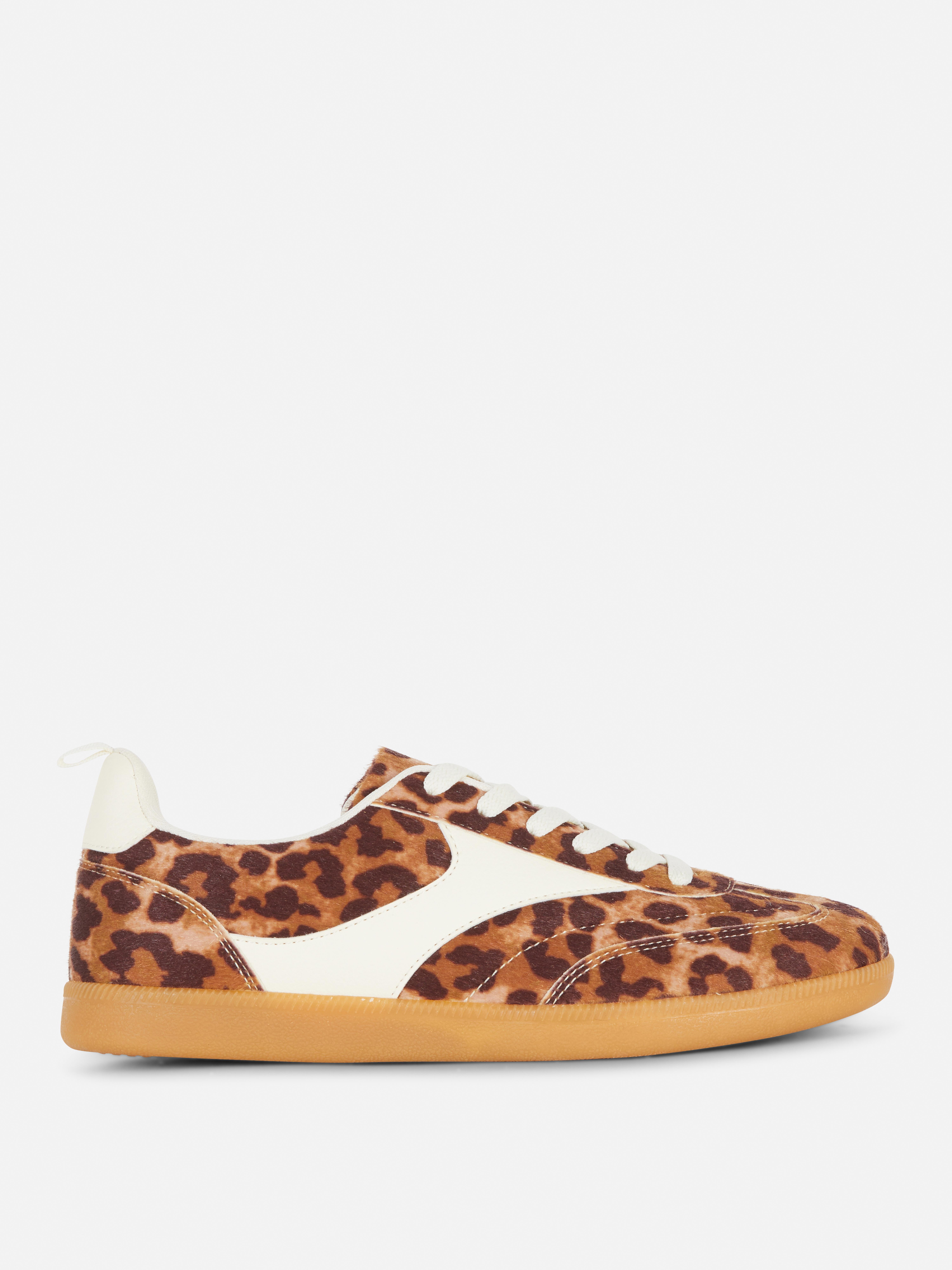 Leopard Low Top Sneakers