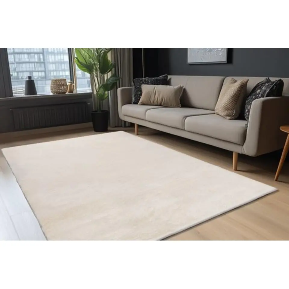 Emotion Vloerkleed Fluffy - Superzacht 200x290 cm wit