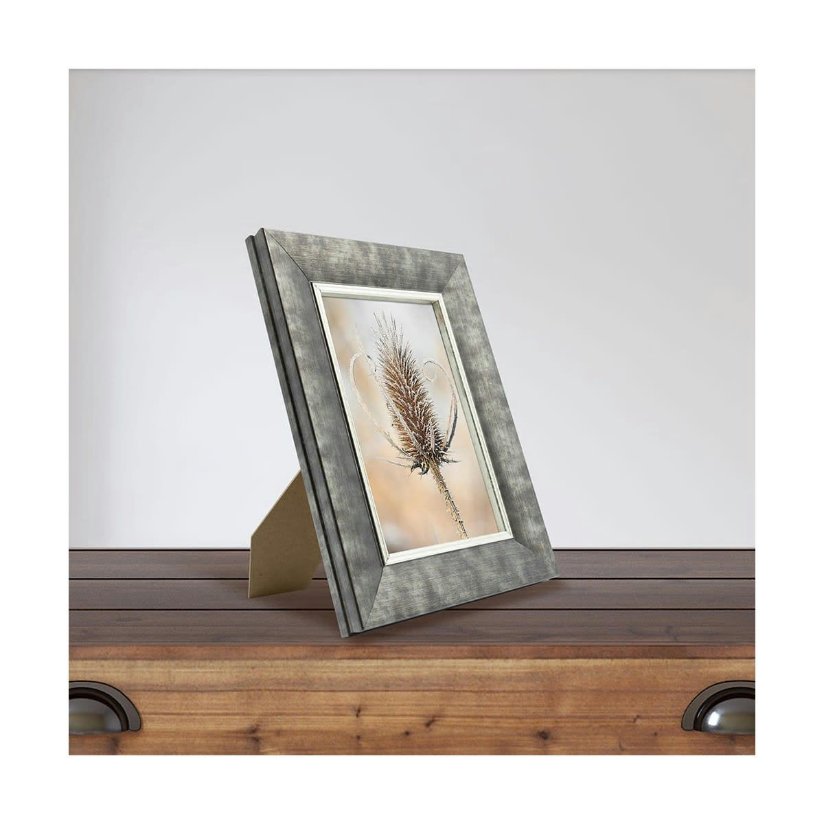 HADES - Cadre photo acier 10x15 cm résine recyclée