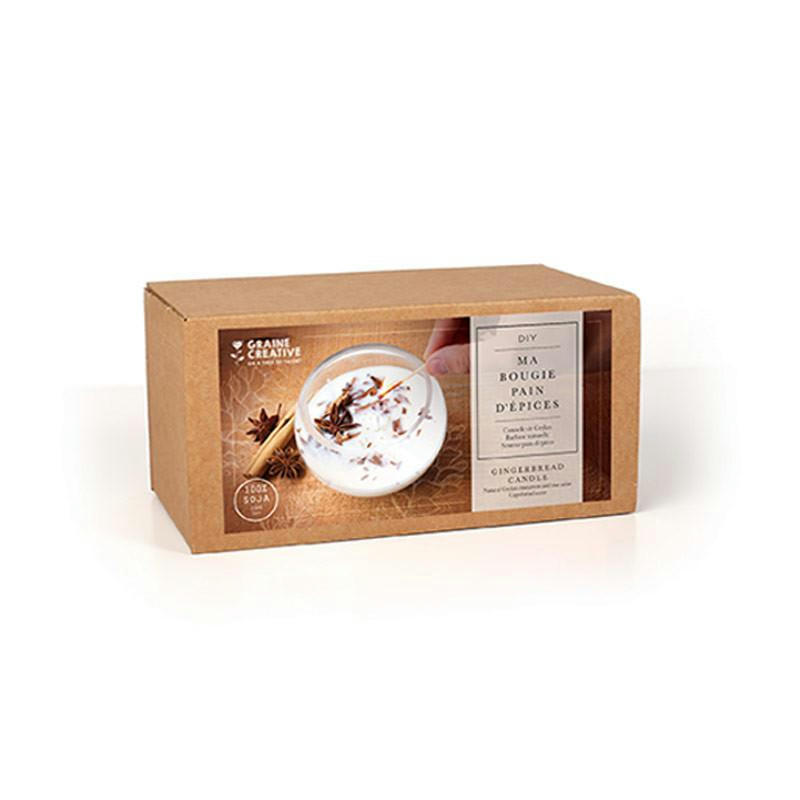 BOUGIE - Coffret DIY ma bougie aux épices de Noël