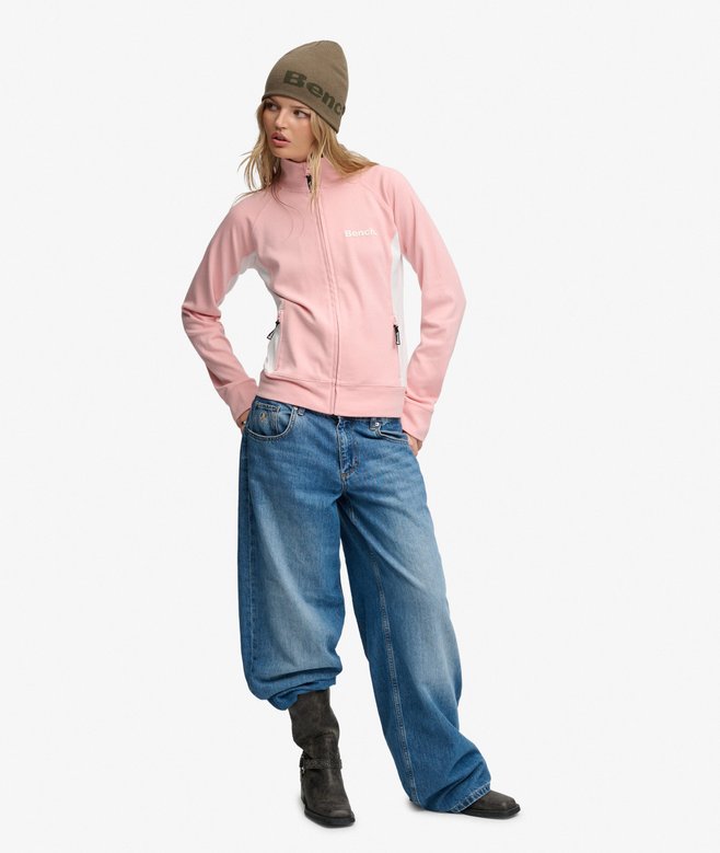 Bench High Neck Contrast Track Top