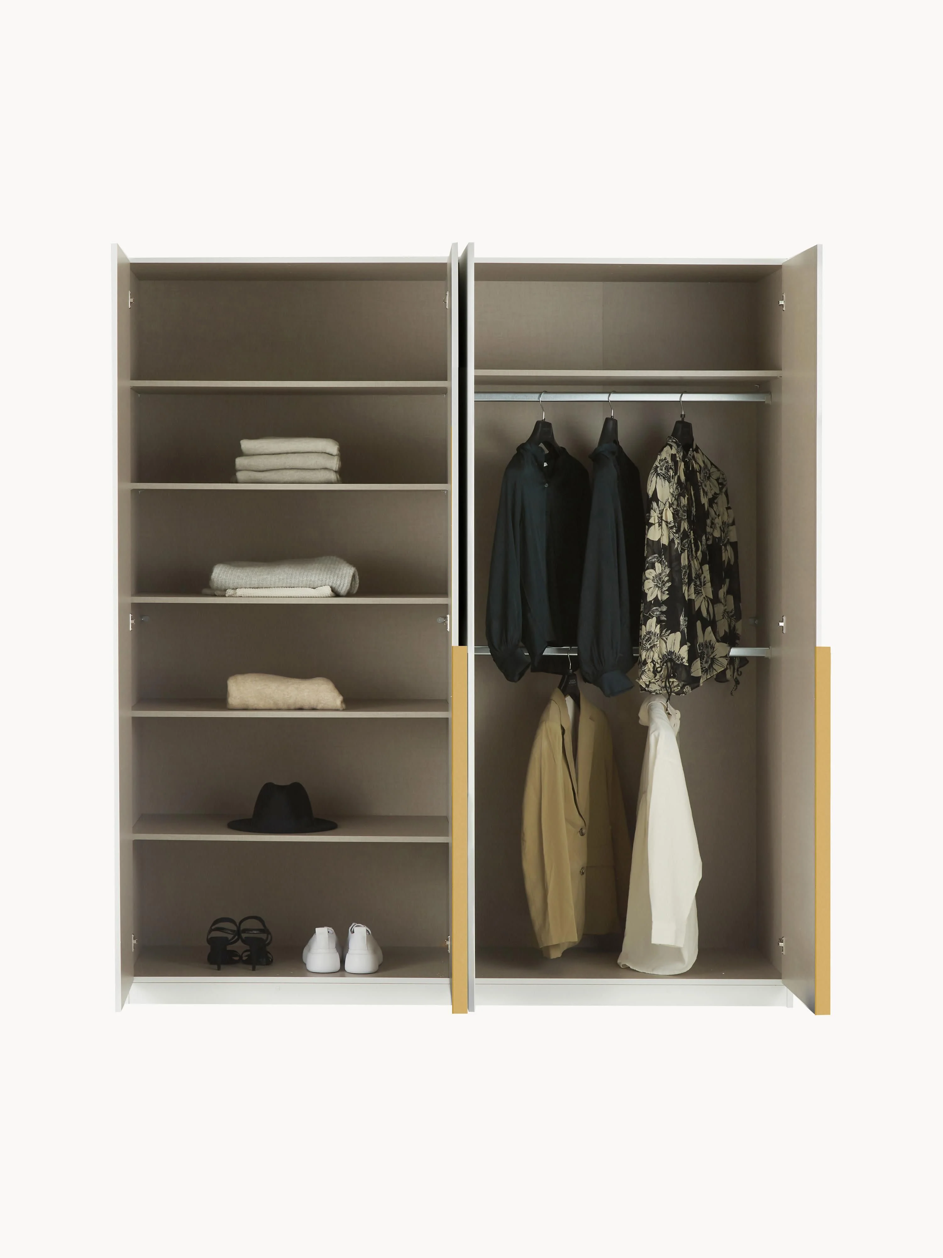 Drehtürenschrank Mia, 4-türig