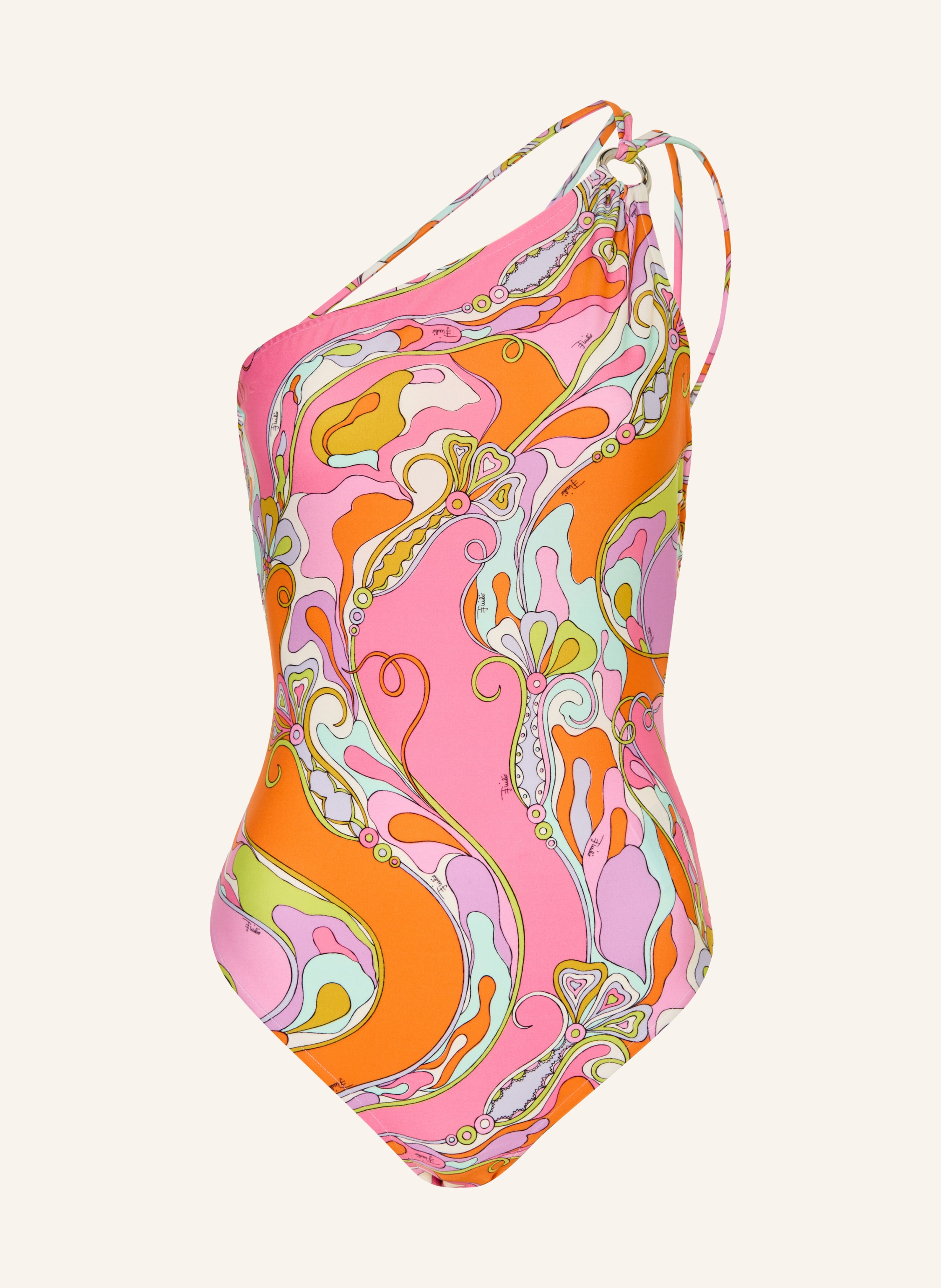 PUCCI One-Shoulder-Badeanzug