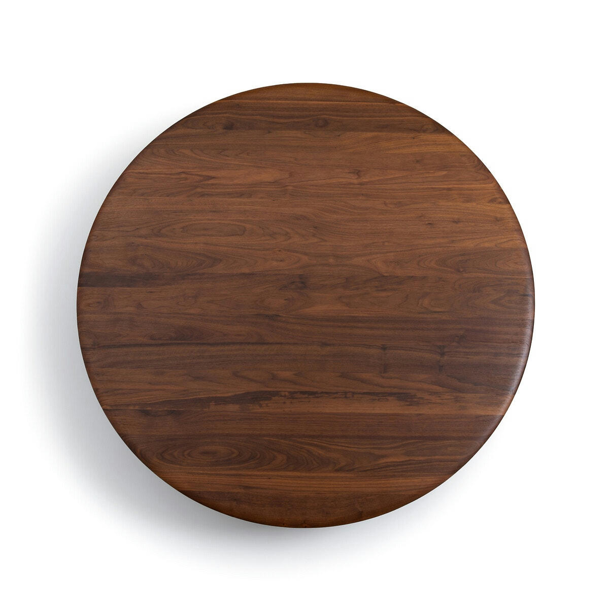 Plateau de table noyer massif ø130 cm, Hisia