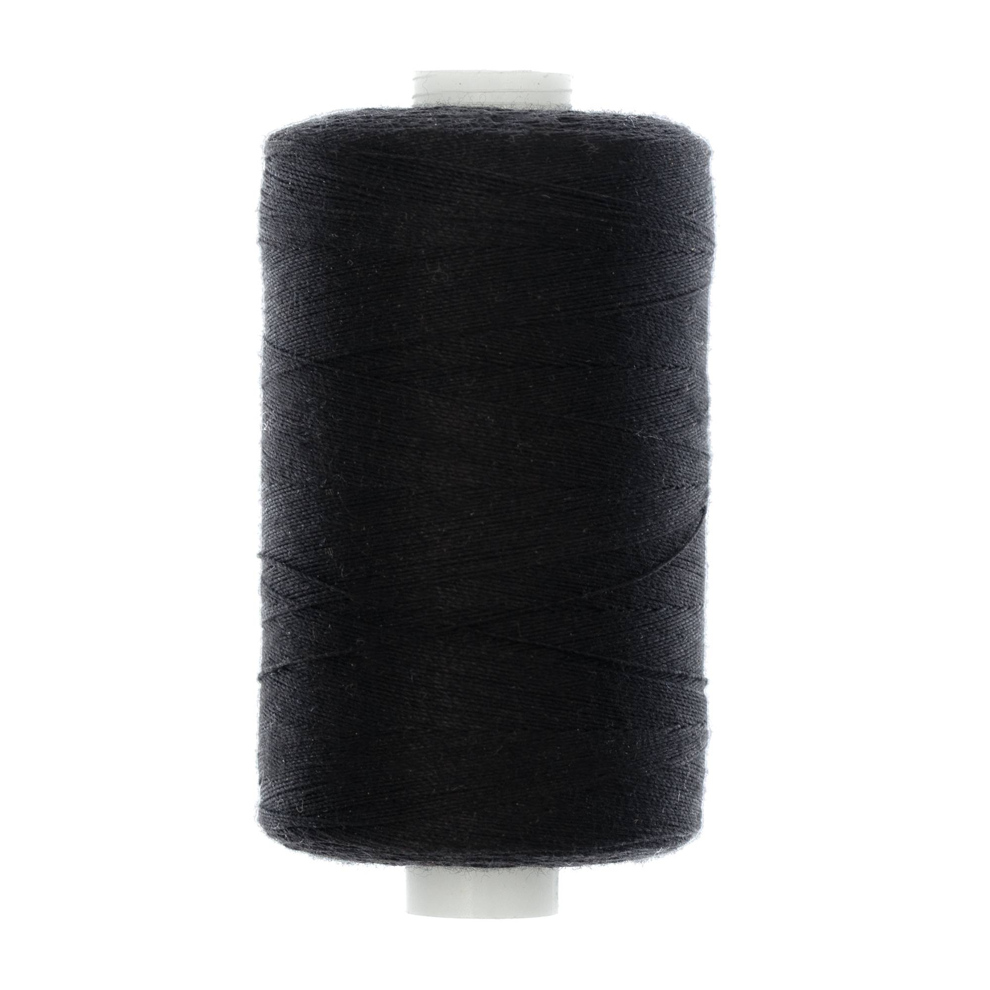 Valuecrafts Black Polyester Thread 800m