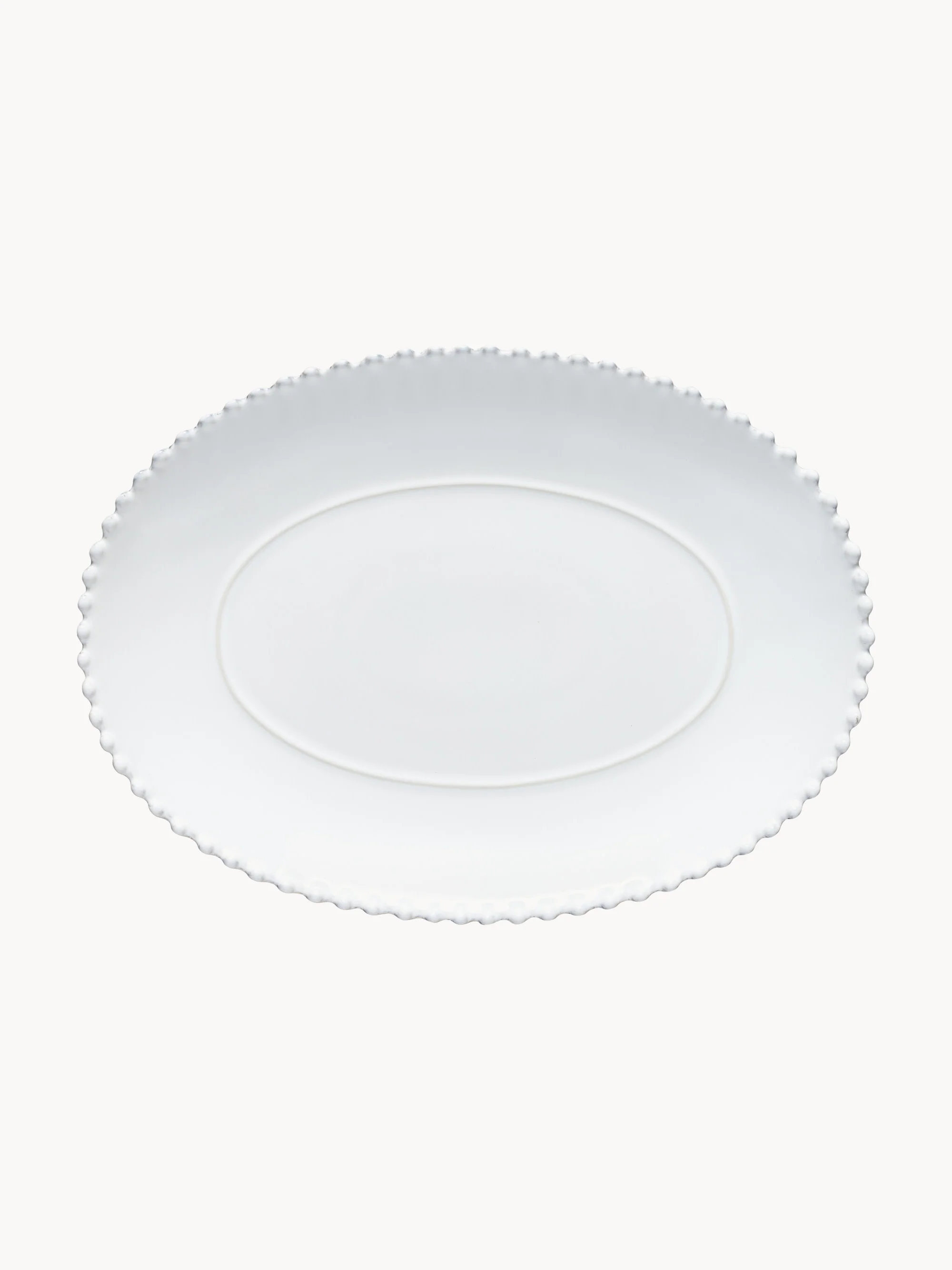 Ovale Servierplatte Pearl