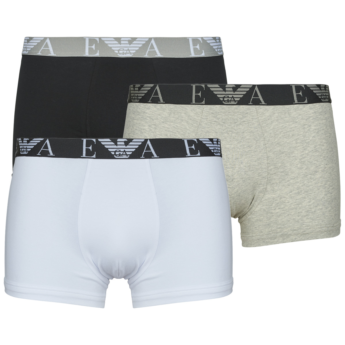 Emporio Armani - EM000259 PACK DE 3 - Grey / Black / White
