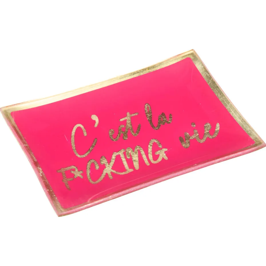 Kwantum Decoratie Schalen | Sieradenschaal C’est La Vie Roze