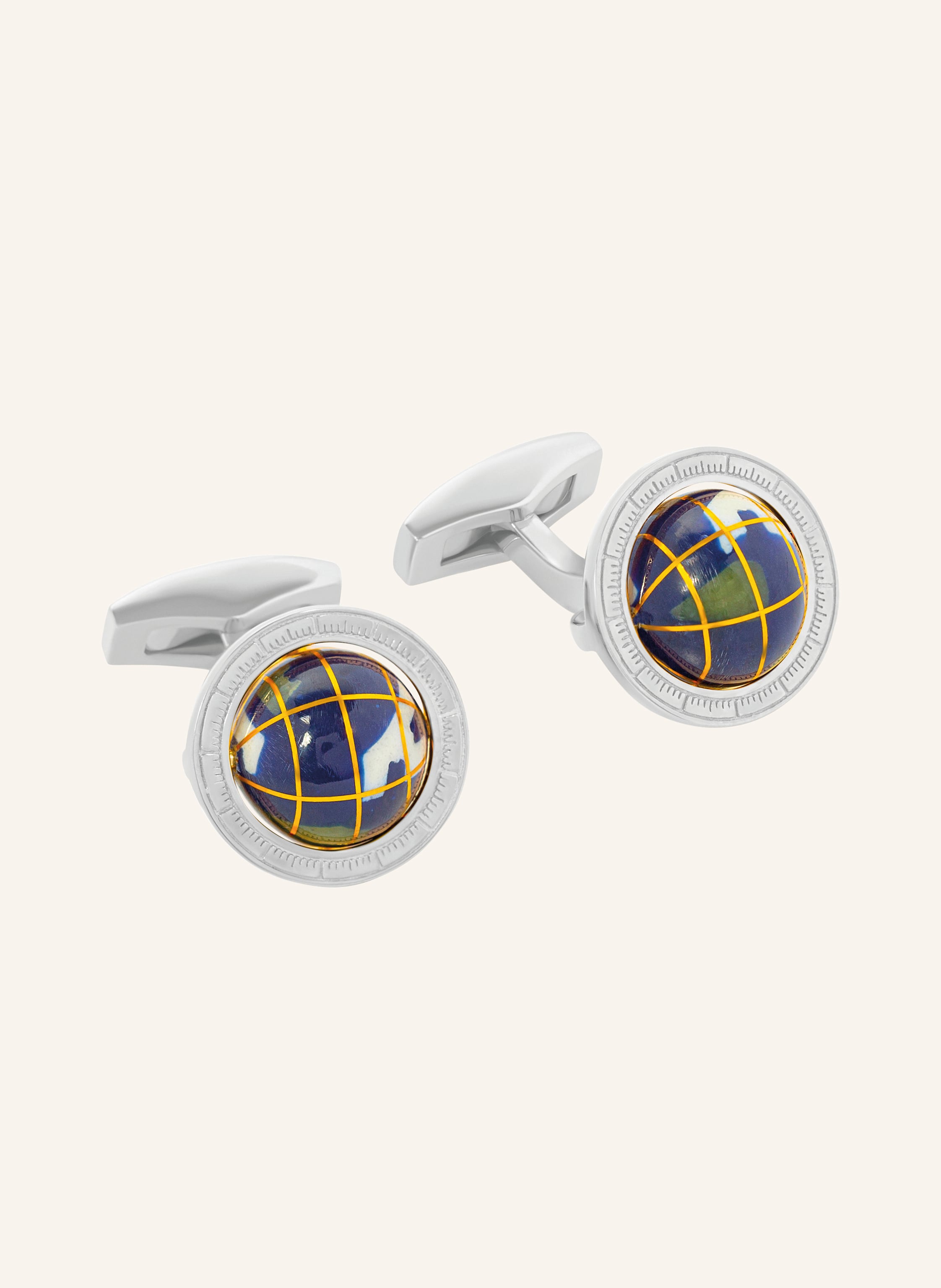 TATEOSSIAN Manschettenknöpfe GLOBE LAPIS