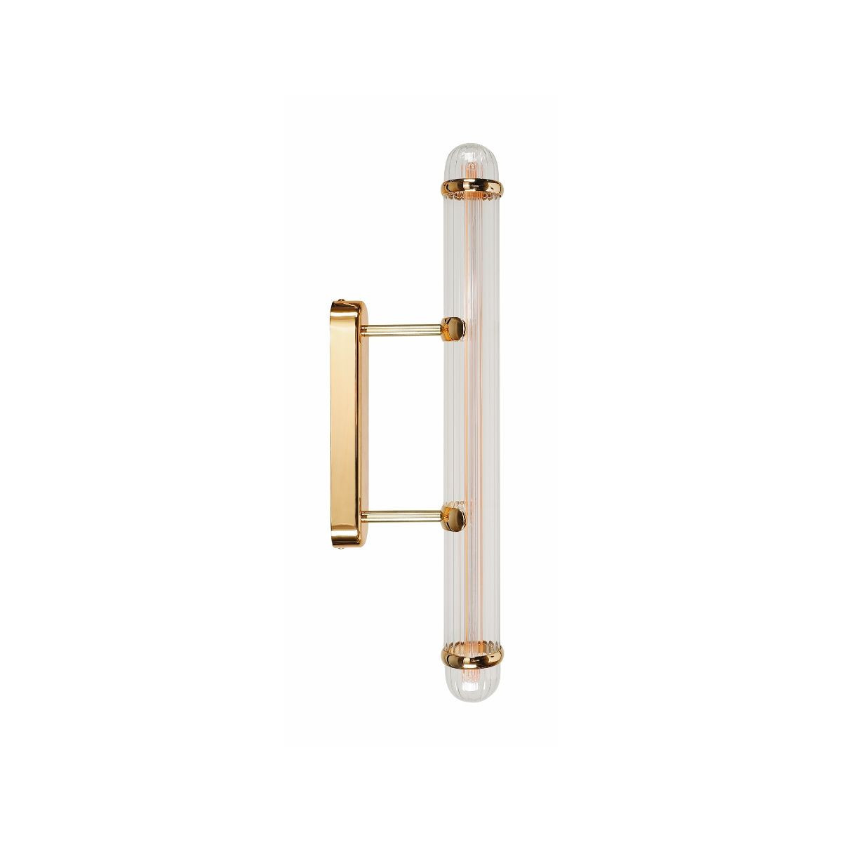 Kinkiet Filozłoty LED 1x20Wwym:64x19,5x10,5cm IP40 Abigali