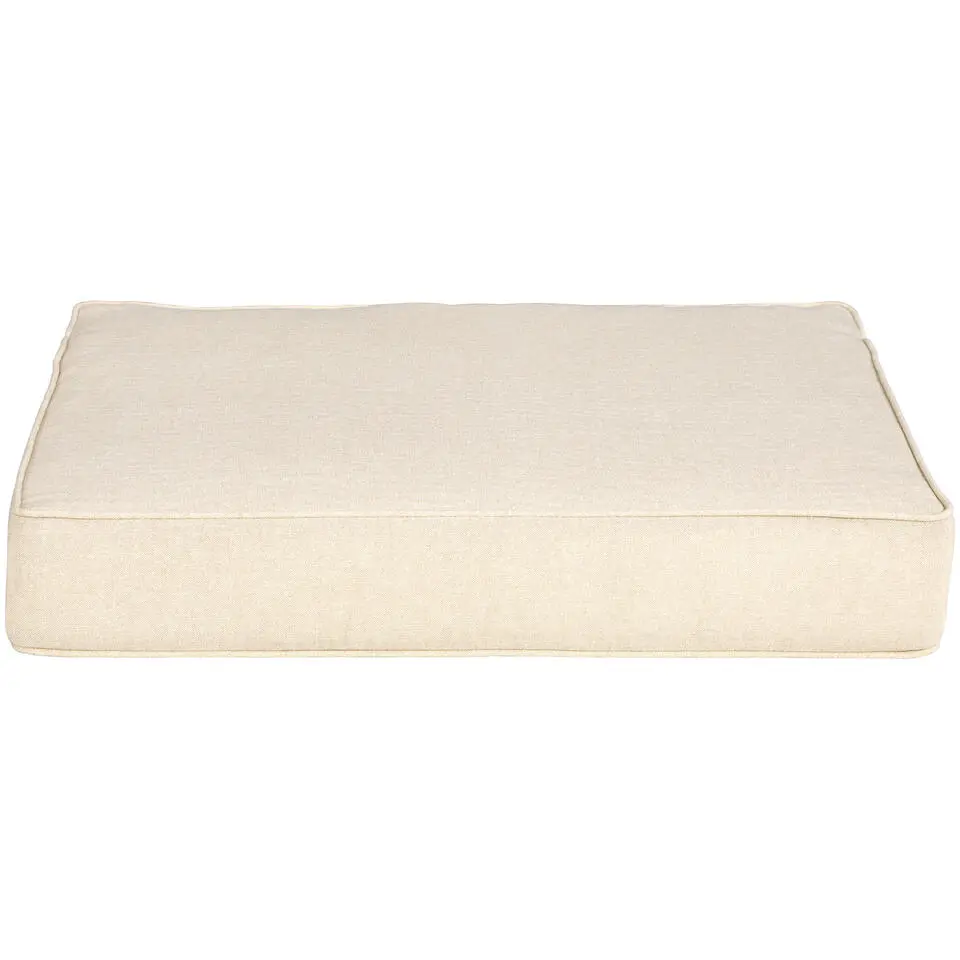 Loungekussen Brest zit - zand - 60x60x9 cm