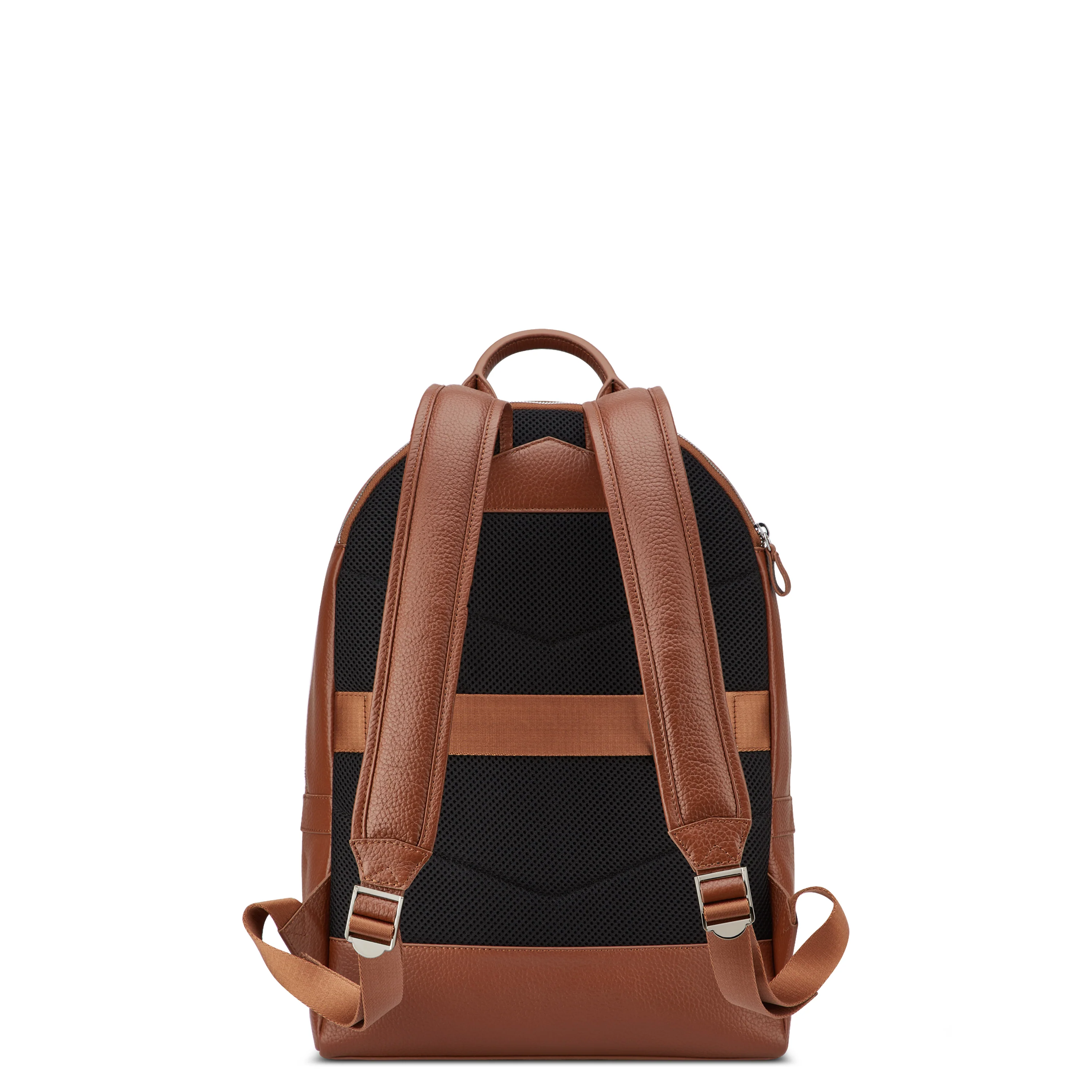 Le cuir grainé - Sac à dos en cuir avec 2 compartiments