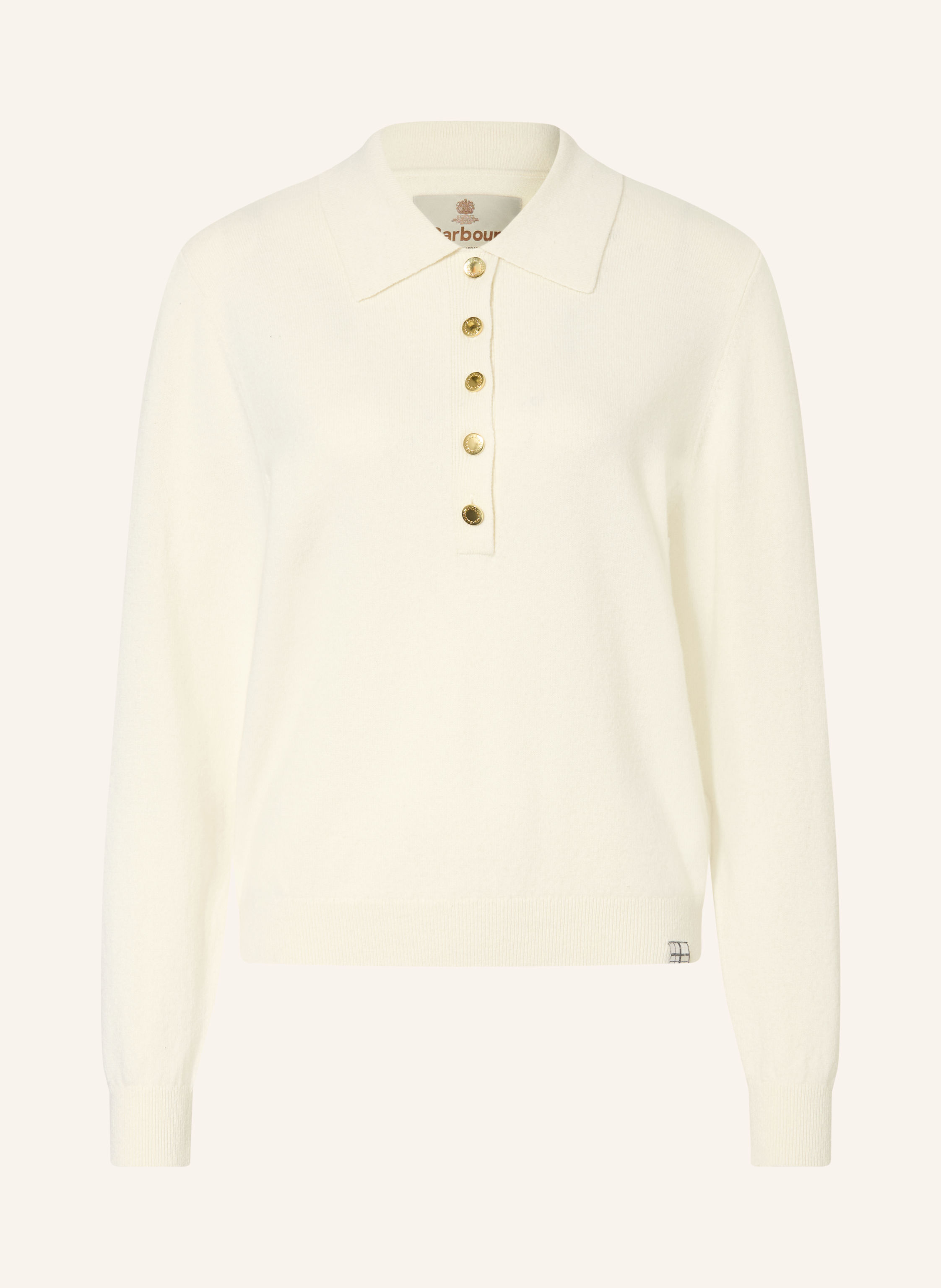 Barbour Strick-Poloshirt WYNN