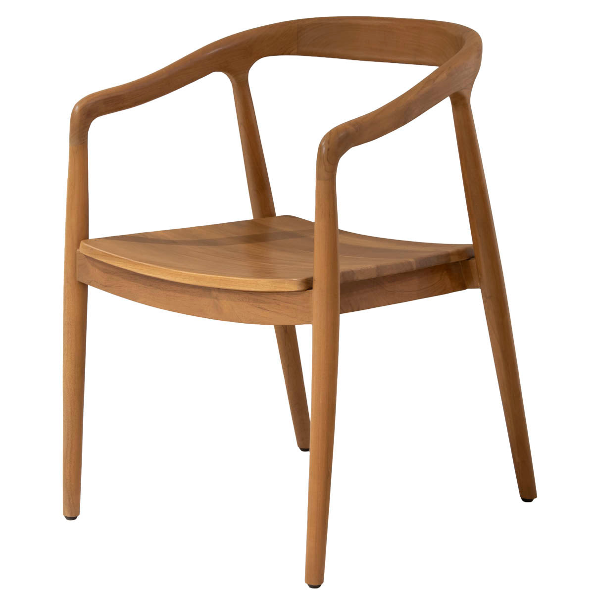 DÉJA Living Tuinstoel Lasse - Naturel Hout - Set van 2