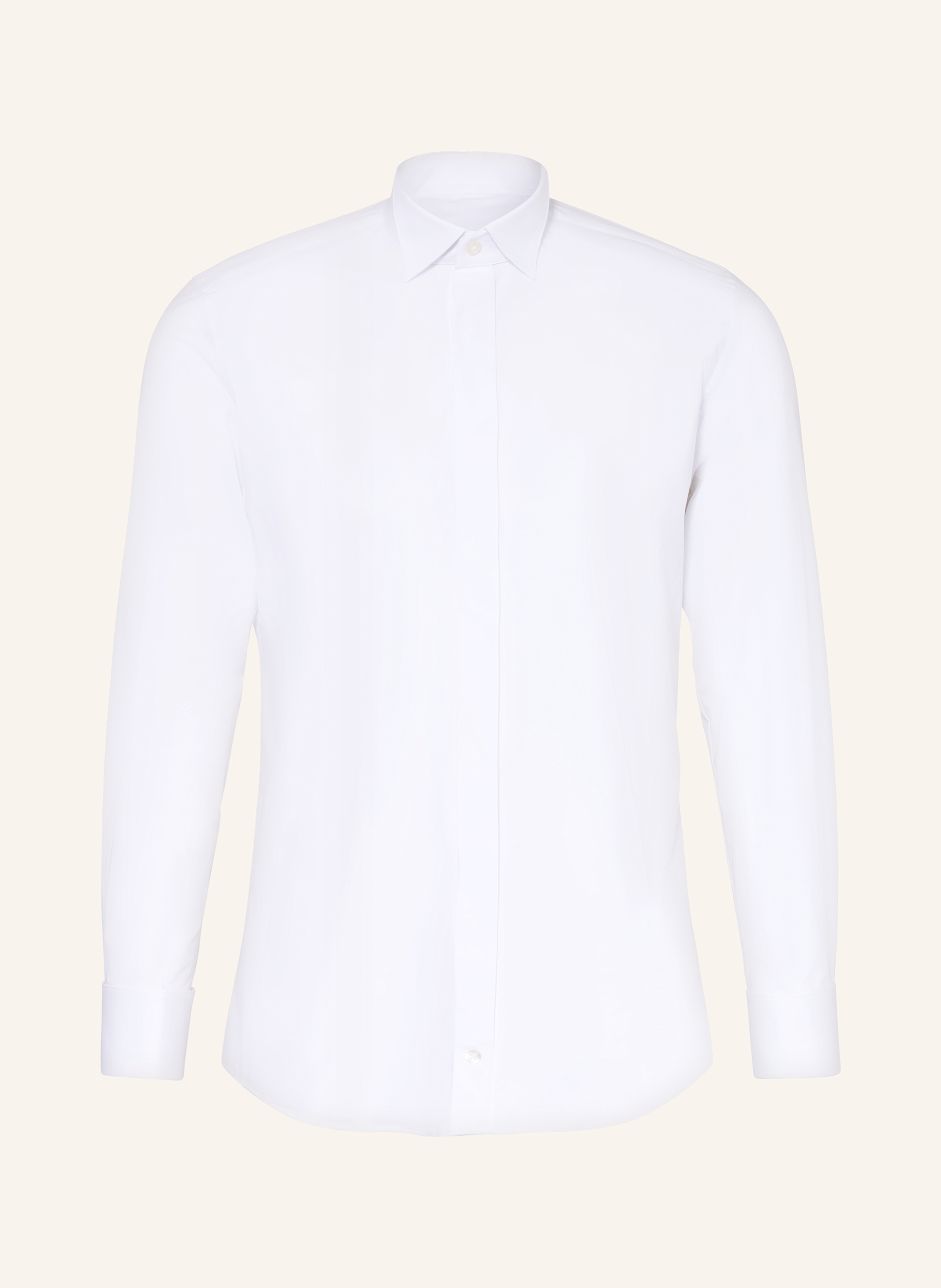 WILVORST Smoking-Hemd Body Fit