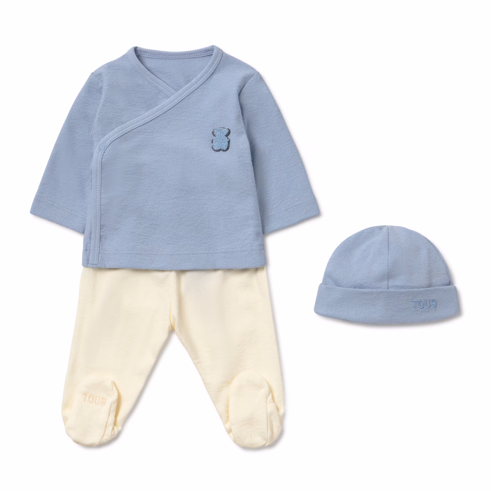 Set de bebé para primera puesta Const celeste
