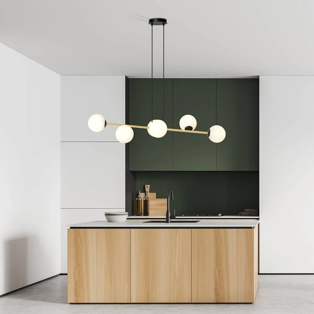 Hanglamp Gravity 6-lichts