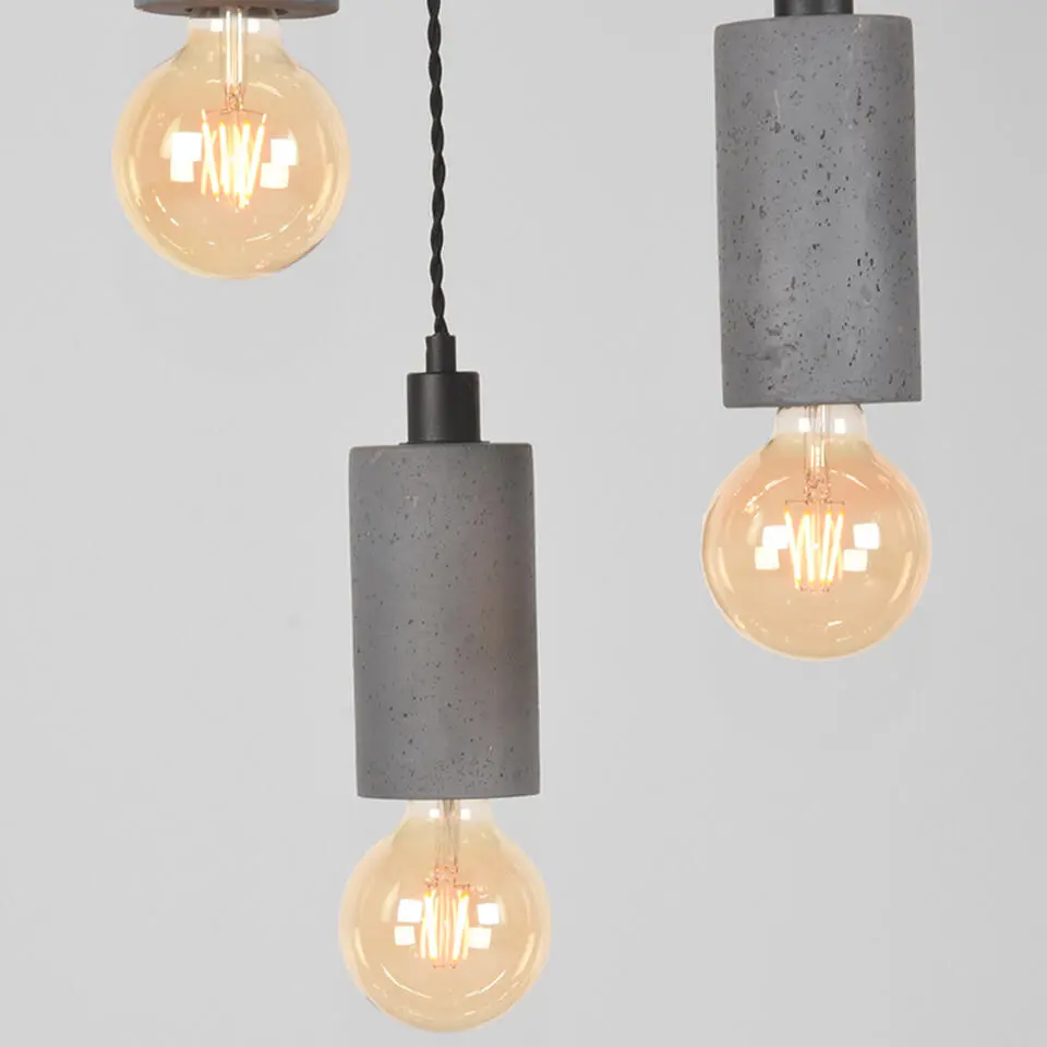 LABEL51 Hanglamp Fresco - Concrete - 3-lichts