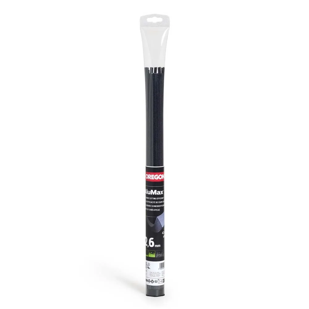 Oregon 295371E Nylium 2.55 mm x 42 cm Trimmer Line 100 units