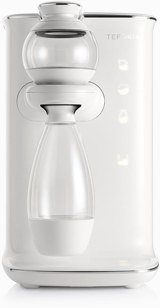 Teforia Smart Tea Infuser, Automatic Brewing System with Mobile App Control, White