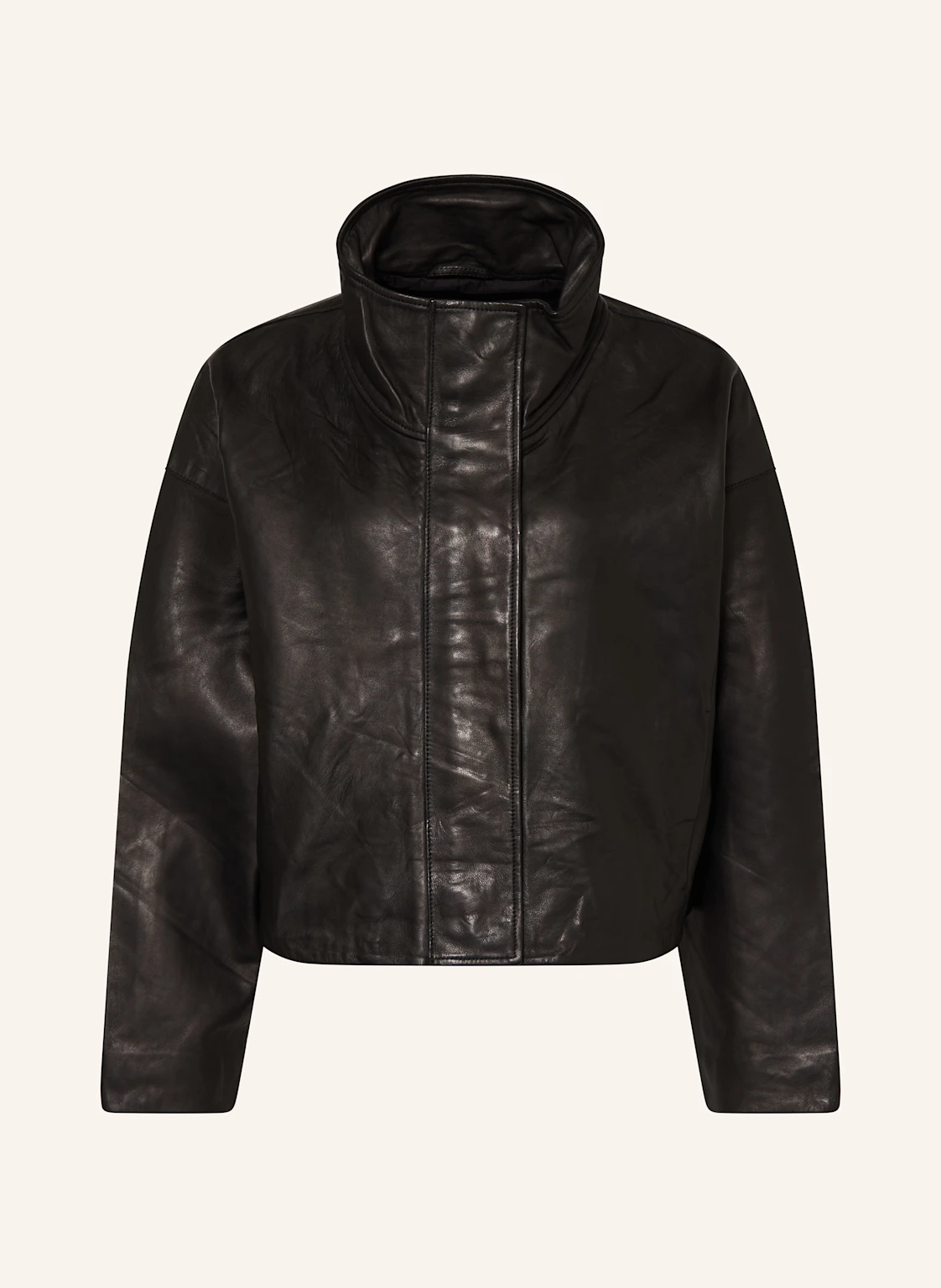 ALLSAINTS Cropped-Lederjacke RYDER