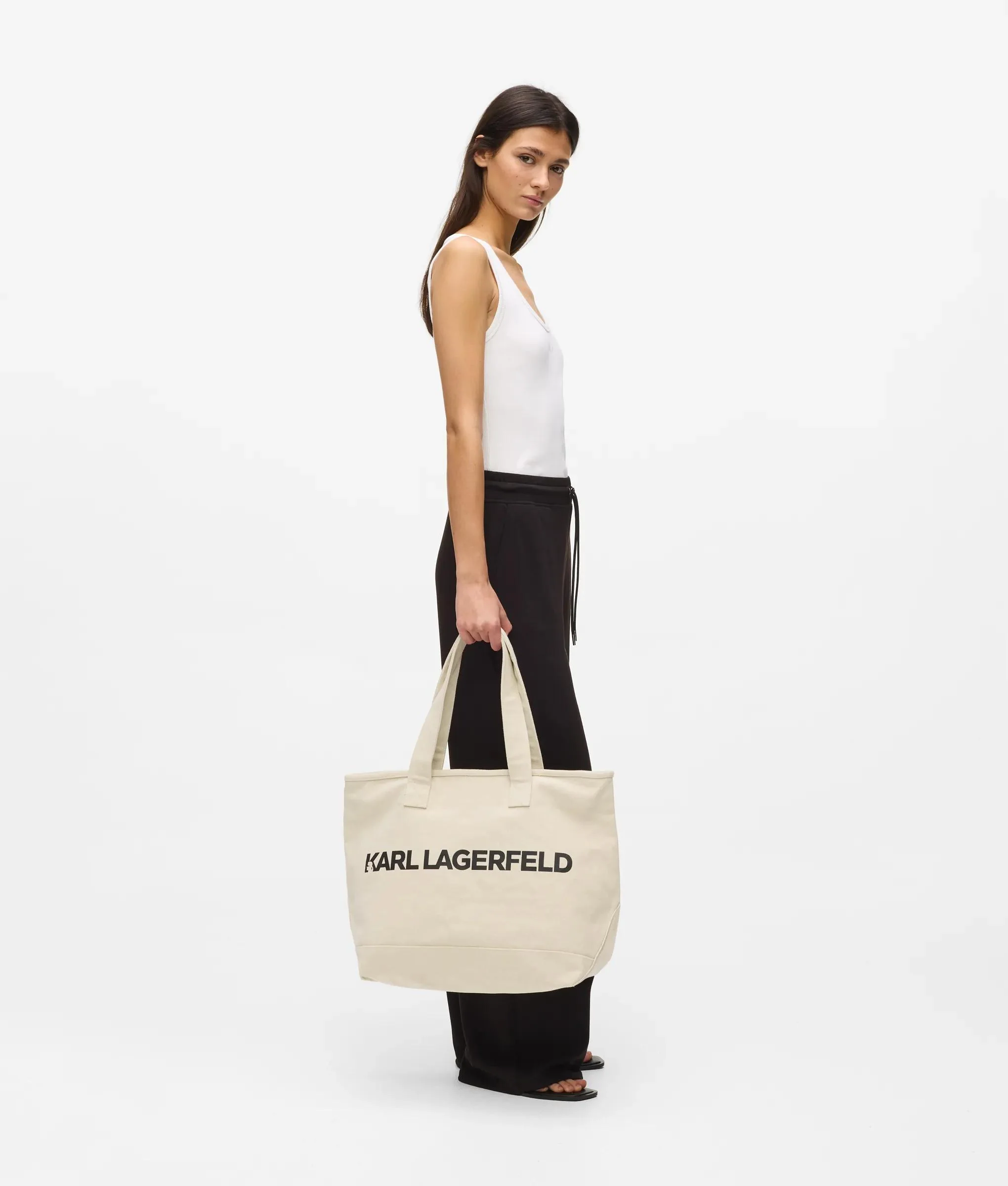 Sac en toile extra-large à logo
