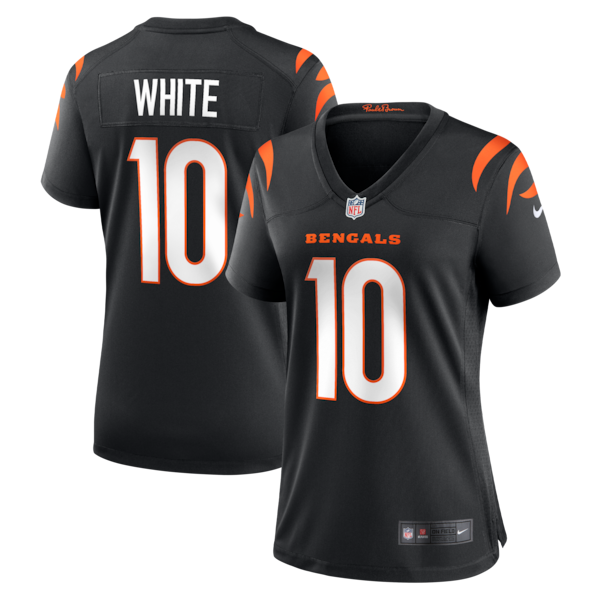Mike White Cincinnati Bengals Nike Women's Team Game Jersey -  Black