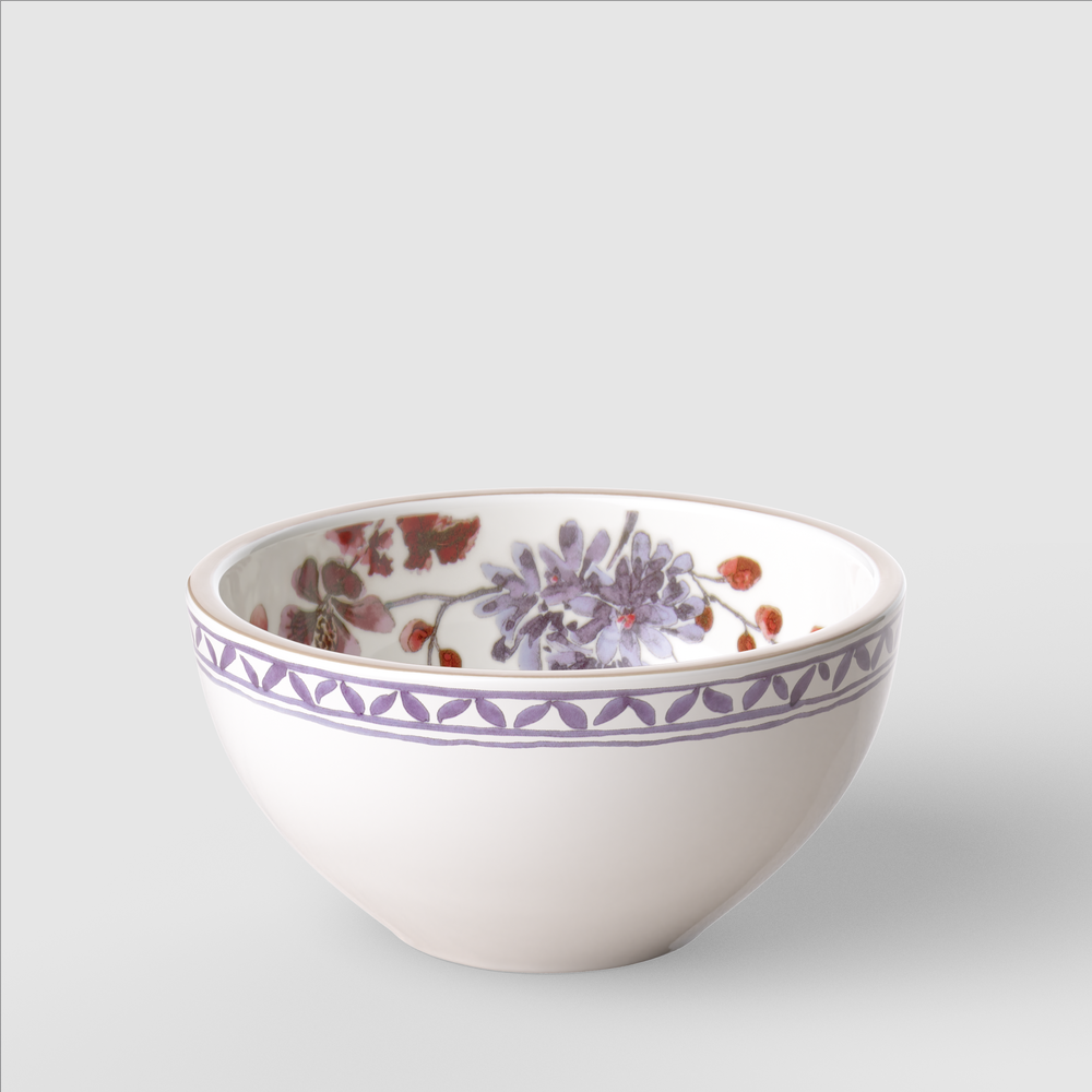 Artesano Cereal bowl - Multi-colored, 14.6 oz, Premium Porcelain
