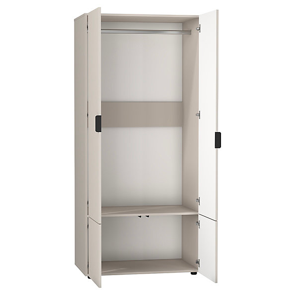 Armoire 4 portes Soly Cachemire