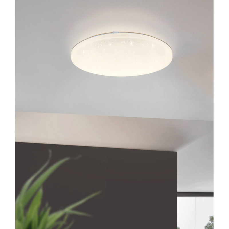 Plafonnier LED Frania-s blanc Ø 43 cm 6 x 5,5 W EGLO