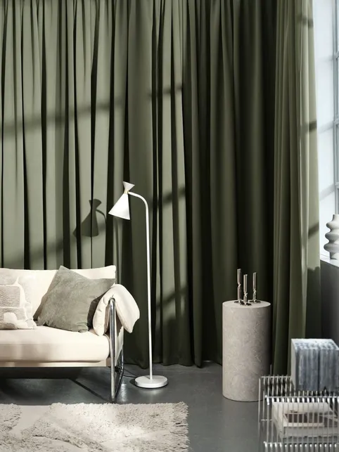 Lysdæmpende gardin AMUNGEN 1x140x300 grøn