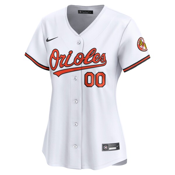 Baltimore Orioles Nike Women's Home Limited Custom Jersey - White
