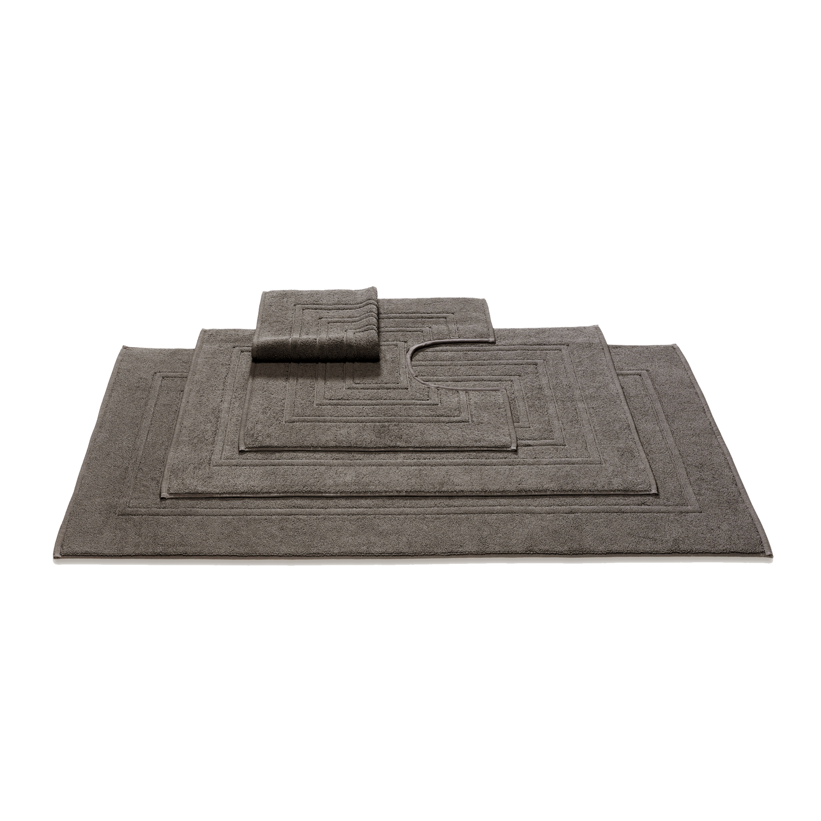 Houston Badmat Espresso   60 x 60 cm   Bruin   Katoen