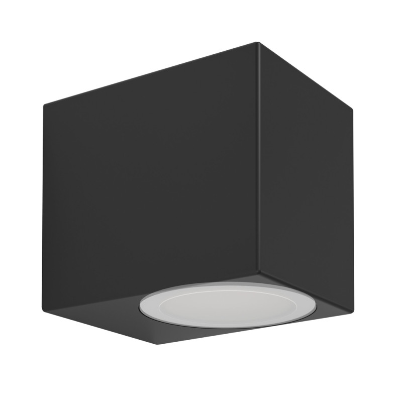 Applique murale extérieure LED Jabaga noire GU10 2 x 4,6 W EGLO
