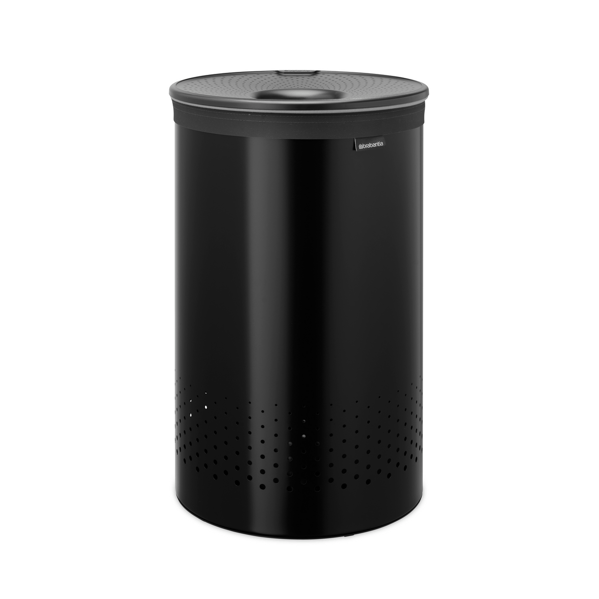 Brabantia Wasbox, 60 liter, kunststof deksel - Matt Black