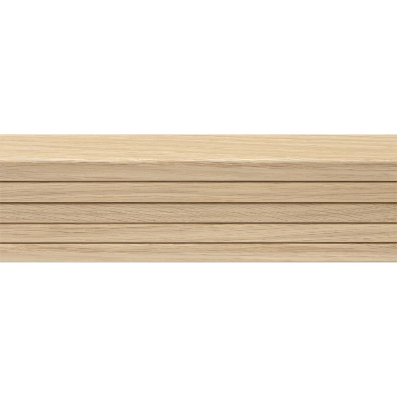 Lambris en MDF Wood Decowall chêne clair 260 x 9,2 x 4,5 cm 5 pièces CANDO