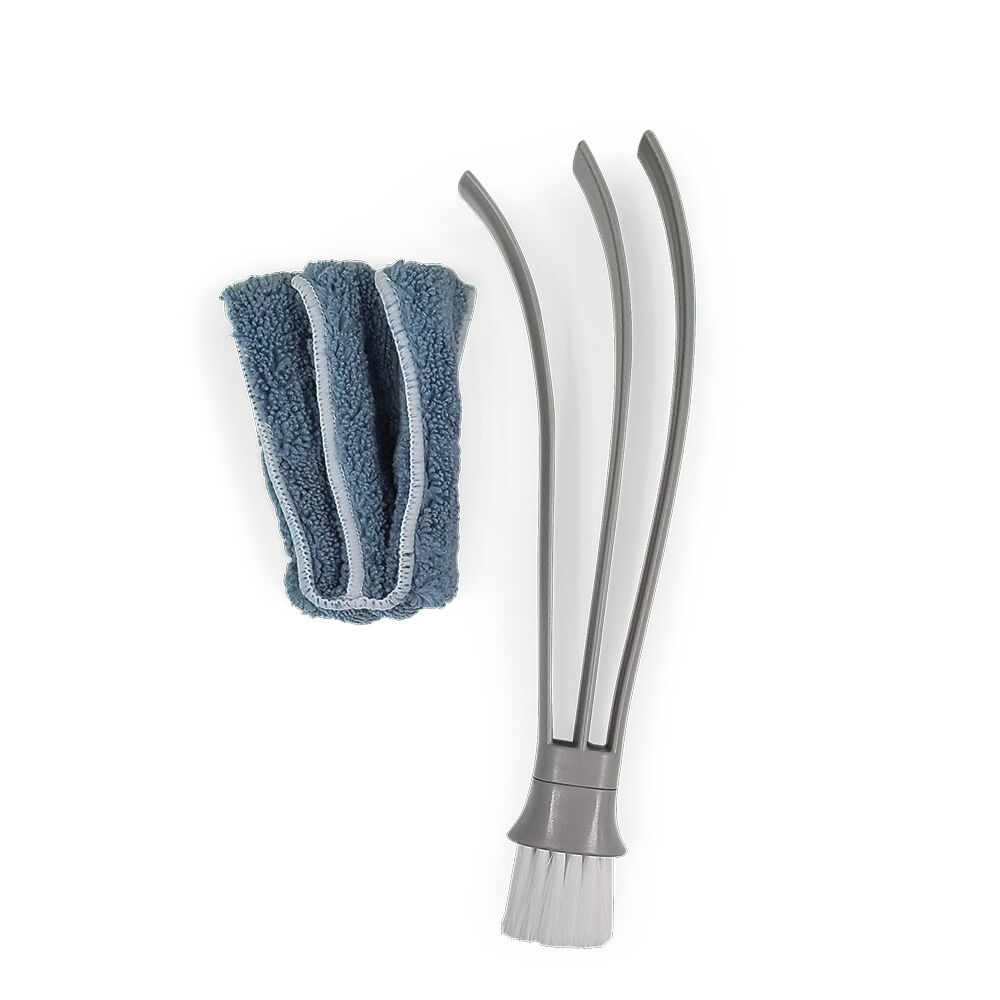Brosse de nettoyage Homclean triple tête 2 embouts