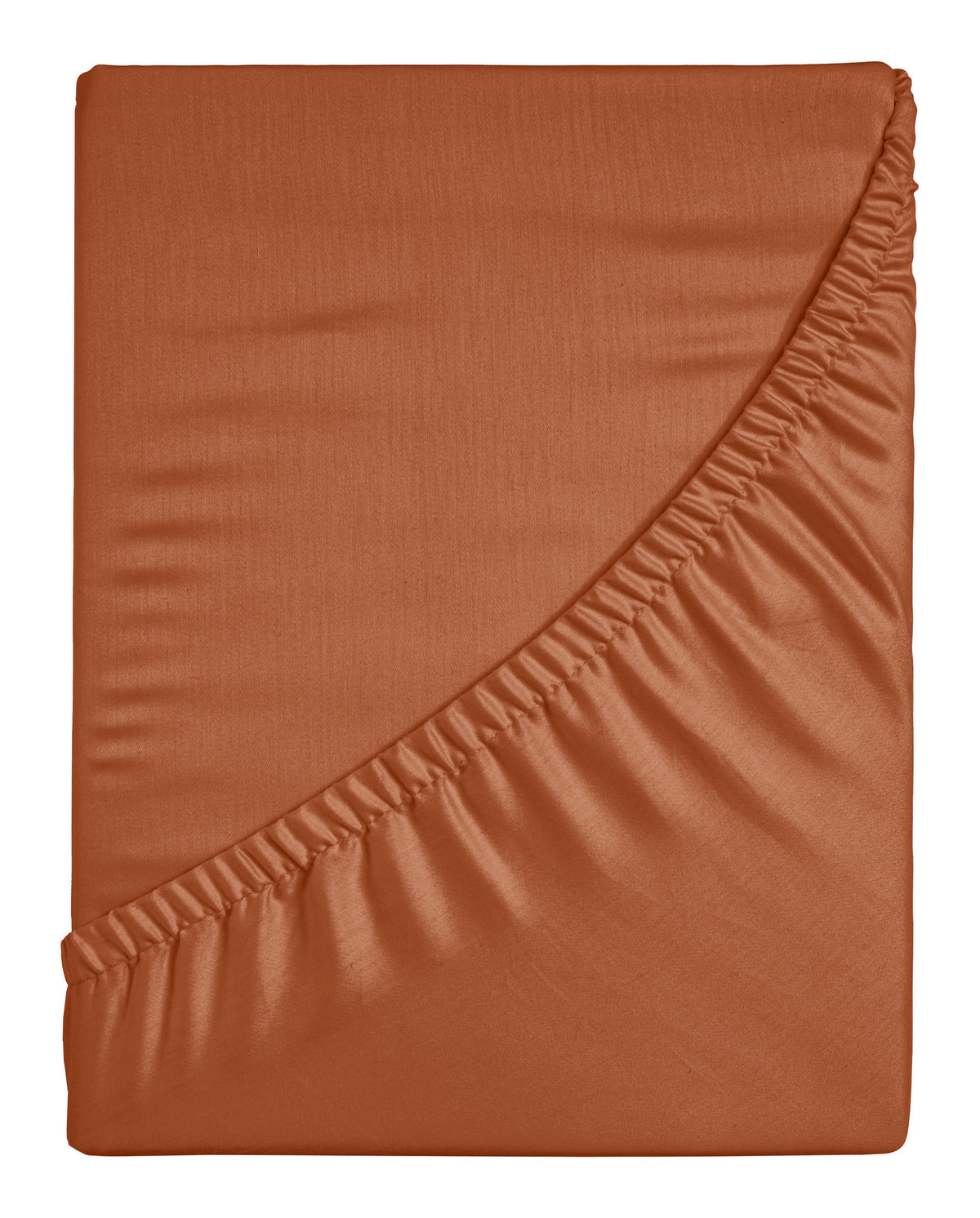 Ten Cate premium - hoeslaken - 140x200 - 100% katoen satijn - oranje