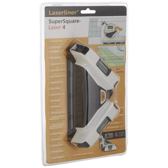 Linienlaser »SuperSquare«, schwarz/grau