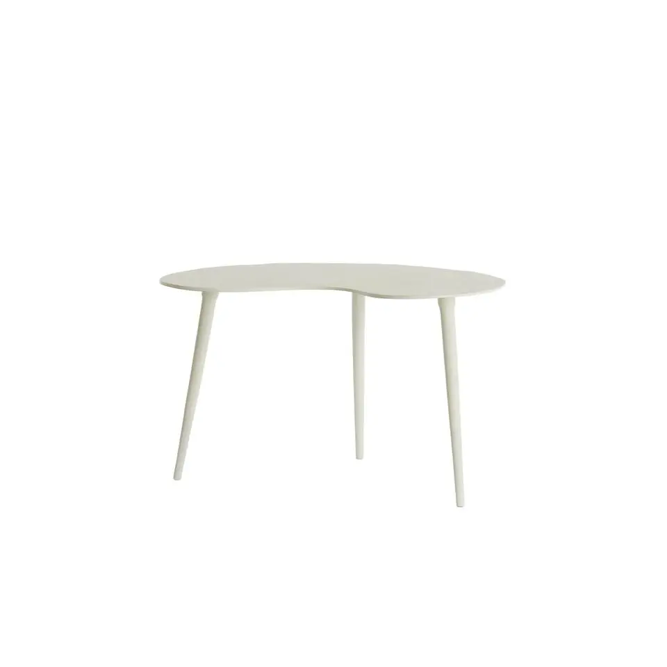 Bijzettafel Linos - Wit - 67x49x41cm