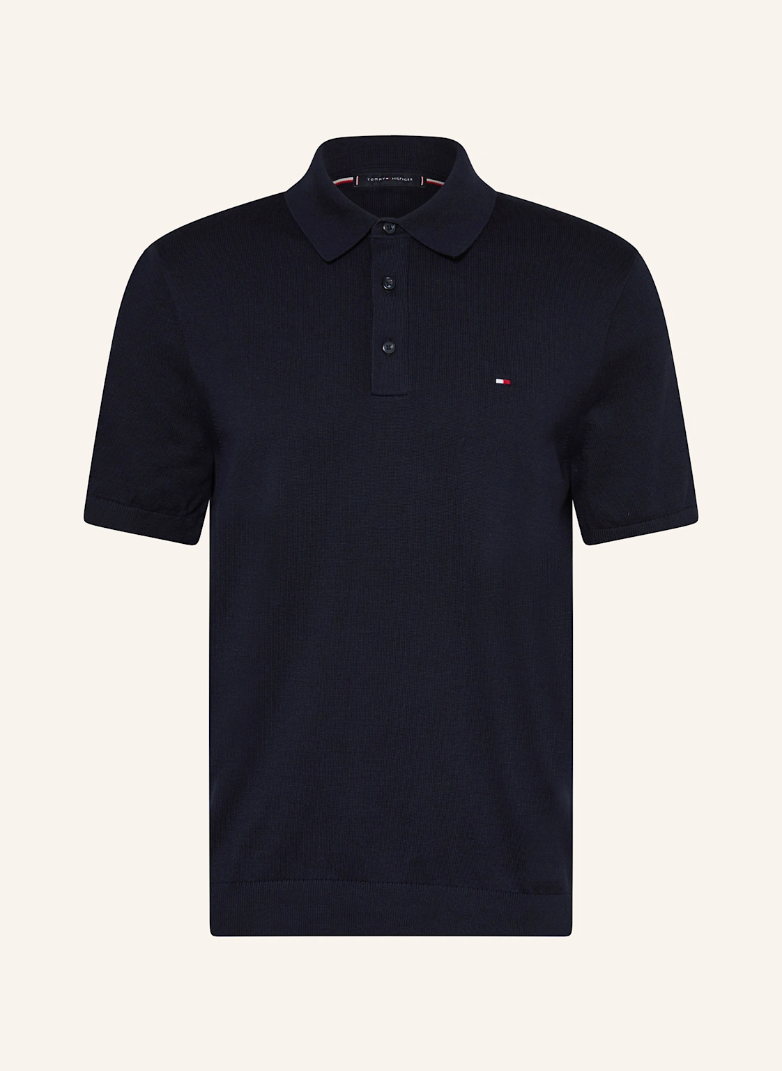 TOMMY HILFIGER Strick-Poloshirt