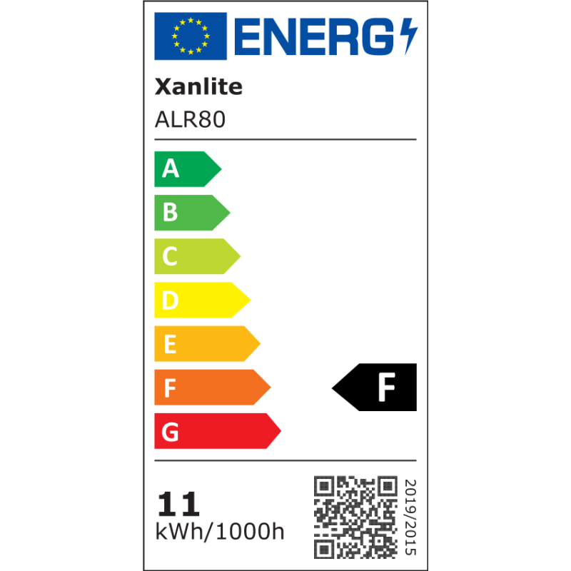 Ampoule spot R80 LED E27 blanc chaud 1055 lm 11,5 W XANLITE