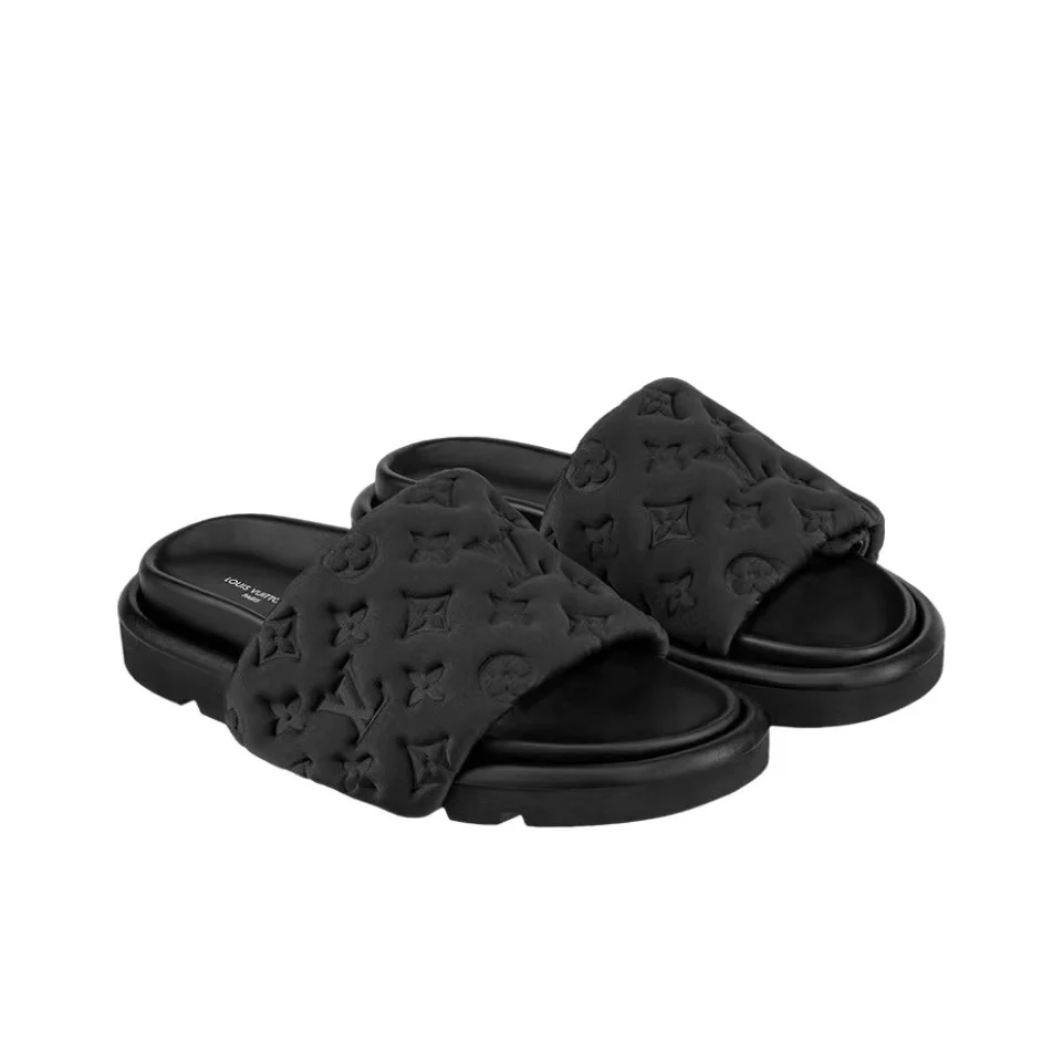 Louis Vuitton LV Pool Pillow Fashion Flat Flip-flops Slide Sandal