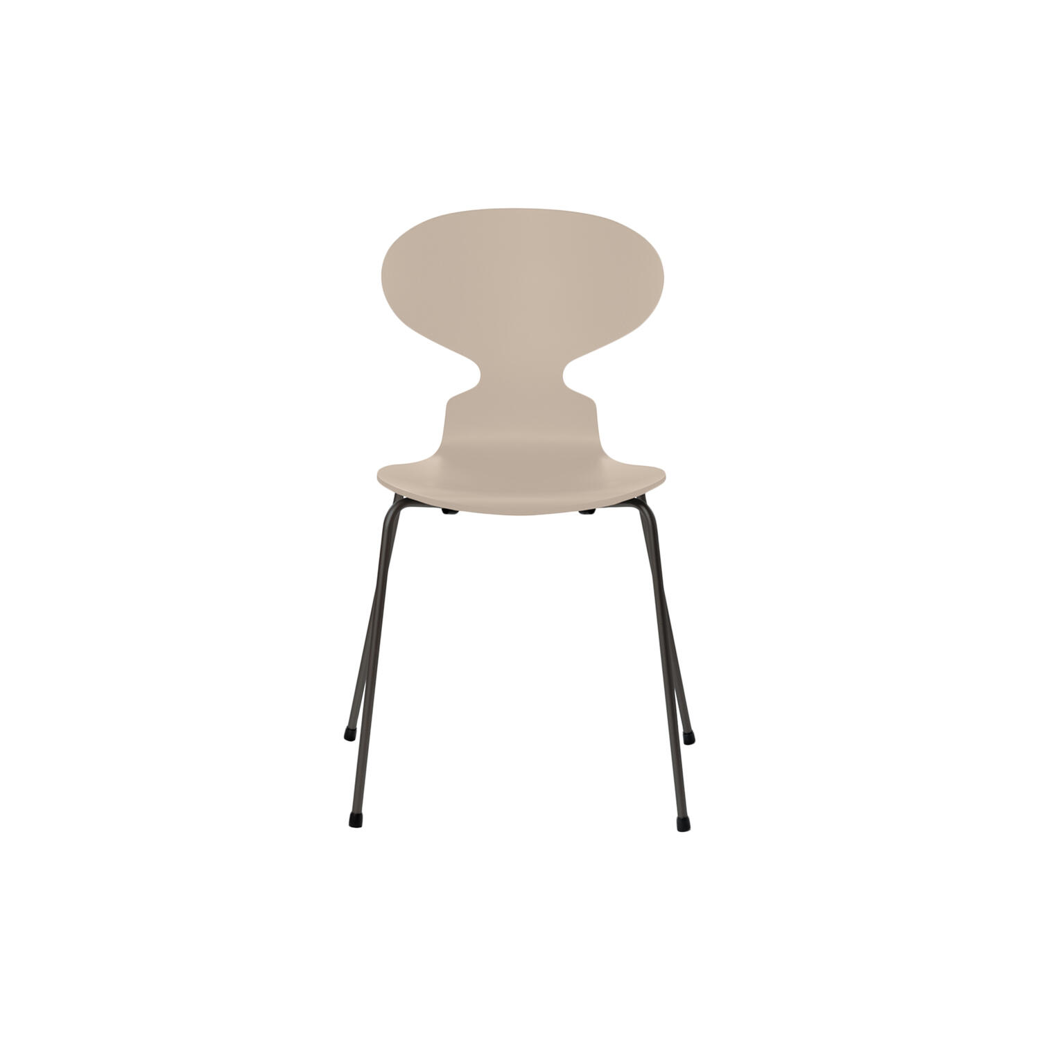 Myren&trade; 3101 fuldlakeret stol, light beige/warm graphite