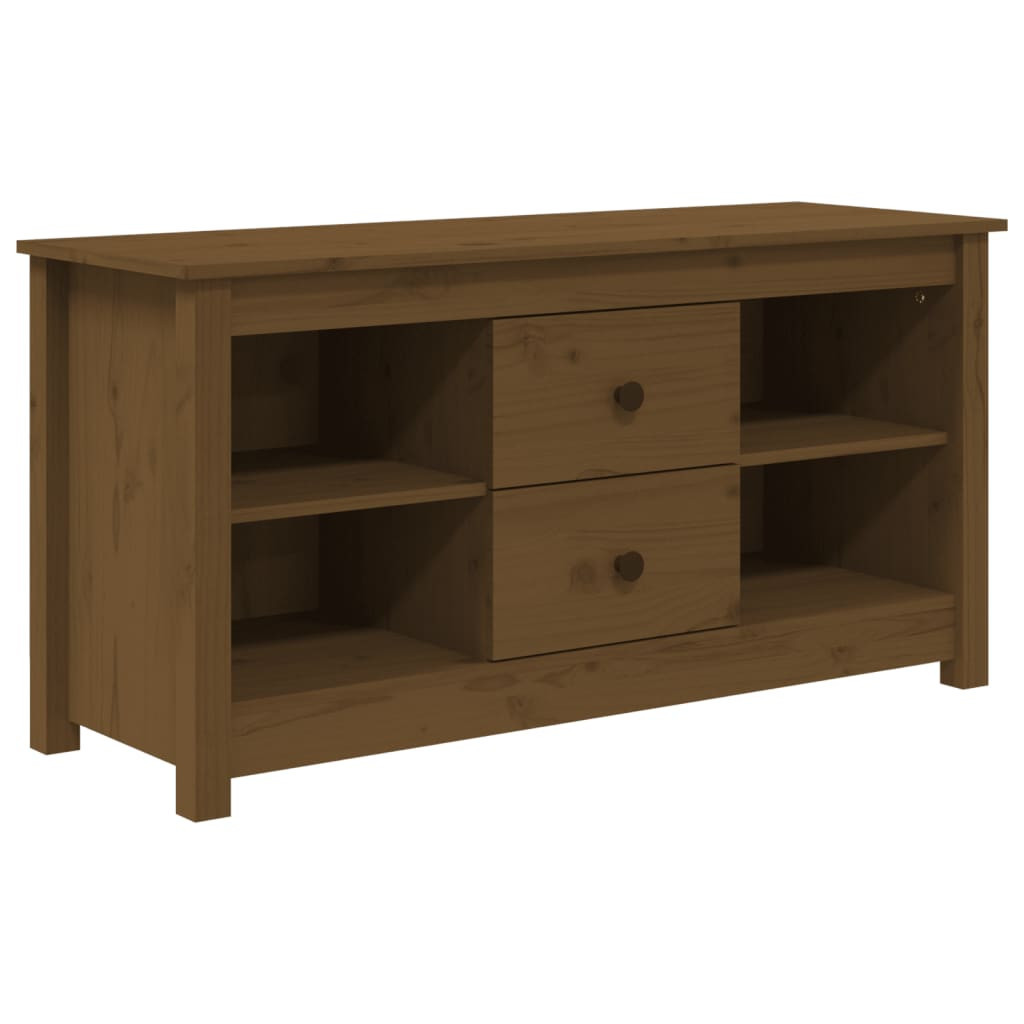 Szafka pod Telewizor Rtv Brąz Mat Szuflady Nowoczesny 103x36,5x52cm