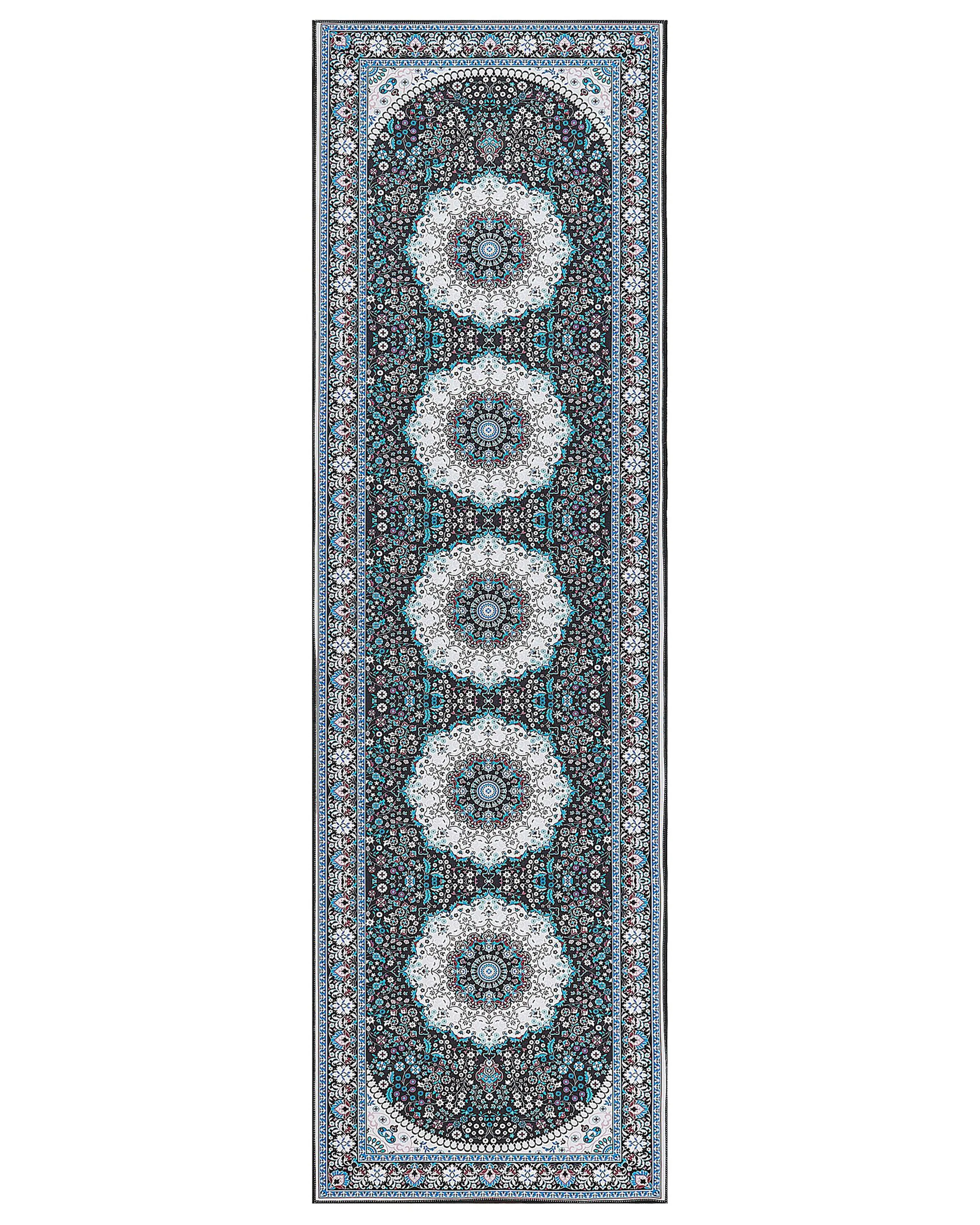Rug GEDIZ Blue 60 x 200 cm
