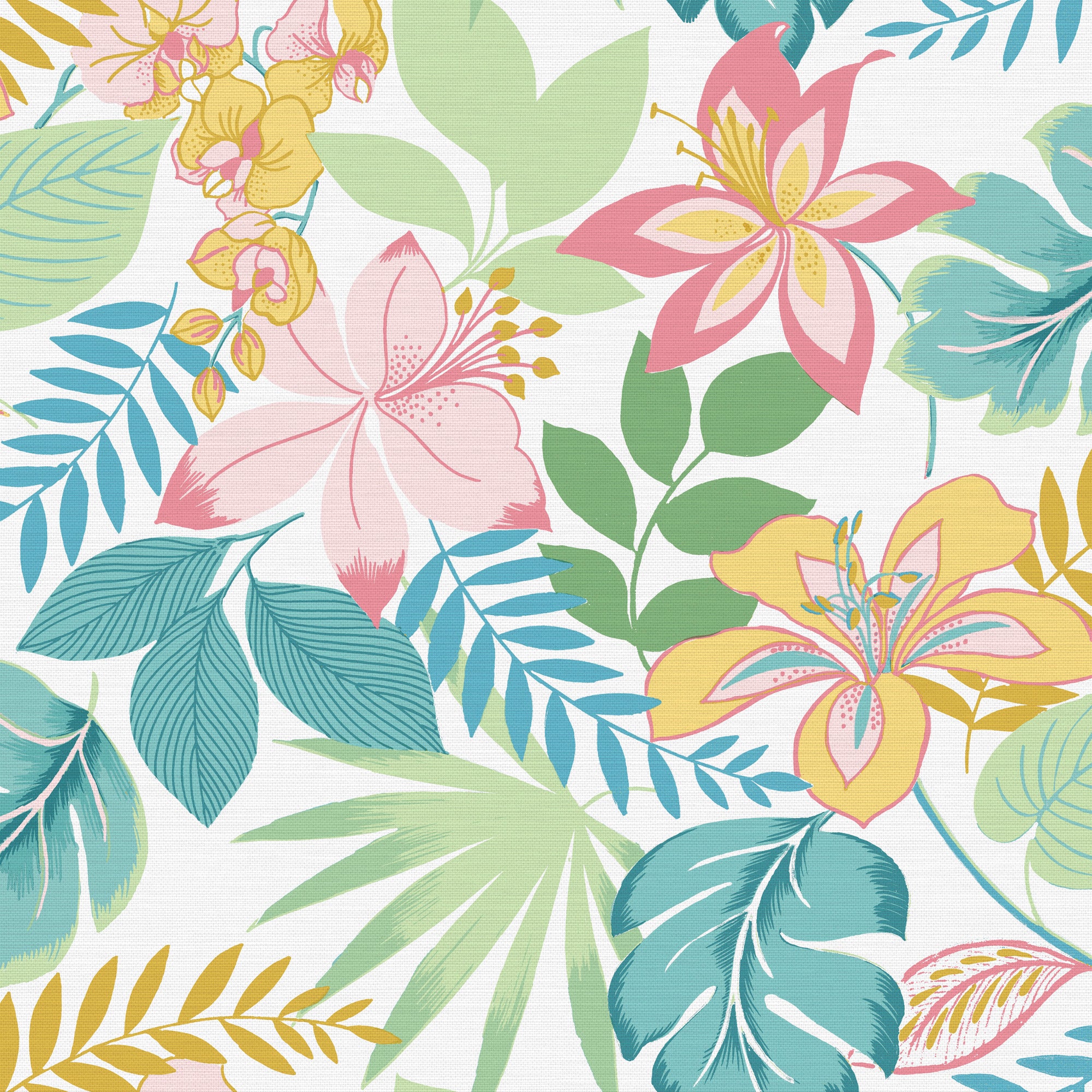 Envy Vliesbehang - So Exotic Day - Multikleur - 10mx52cm